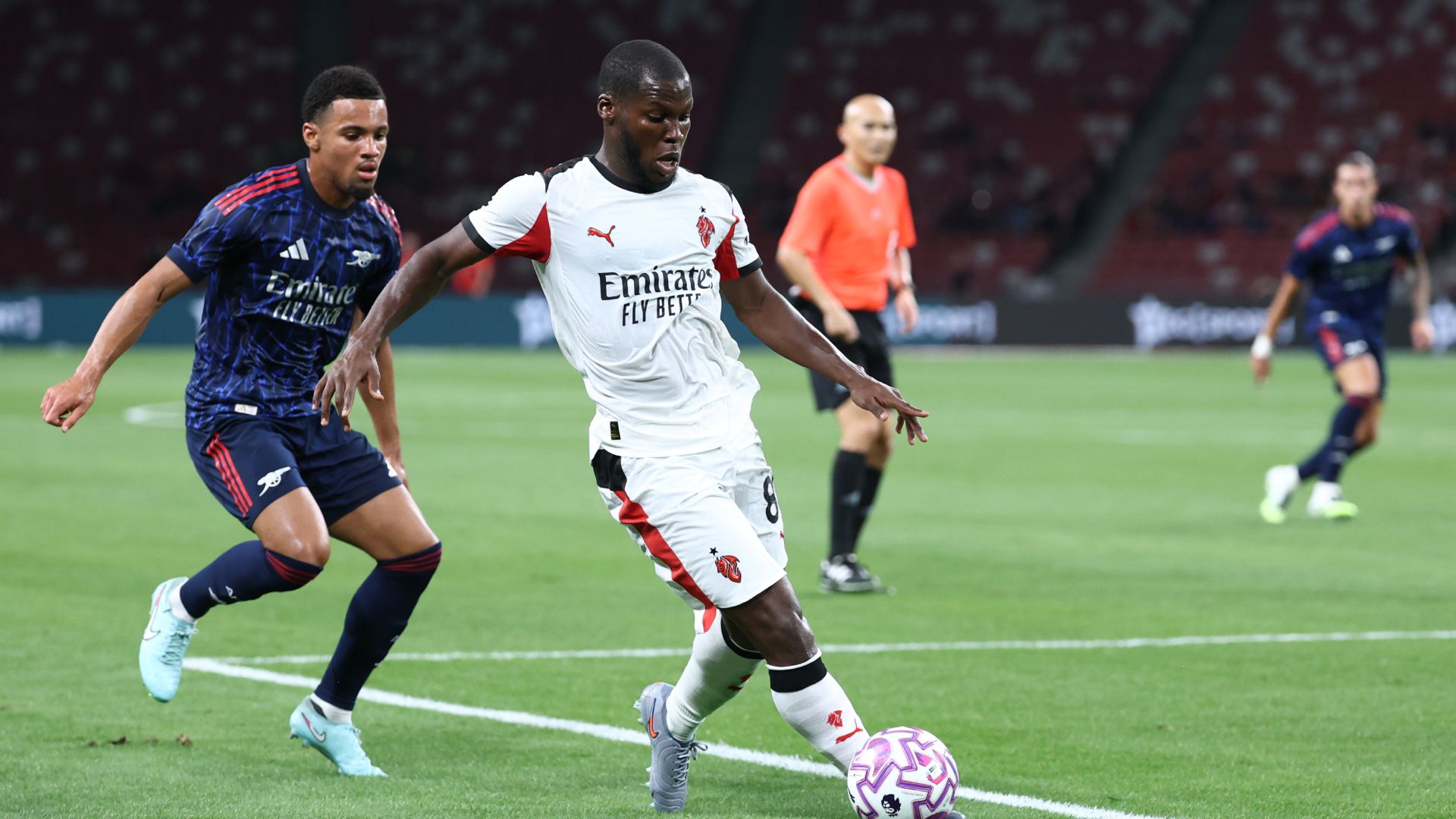 musah arsenal milan estate 2025