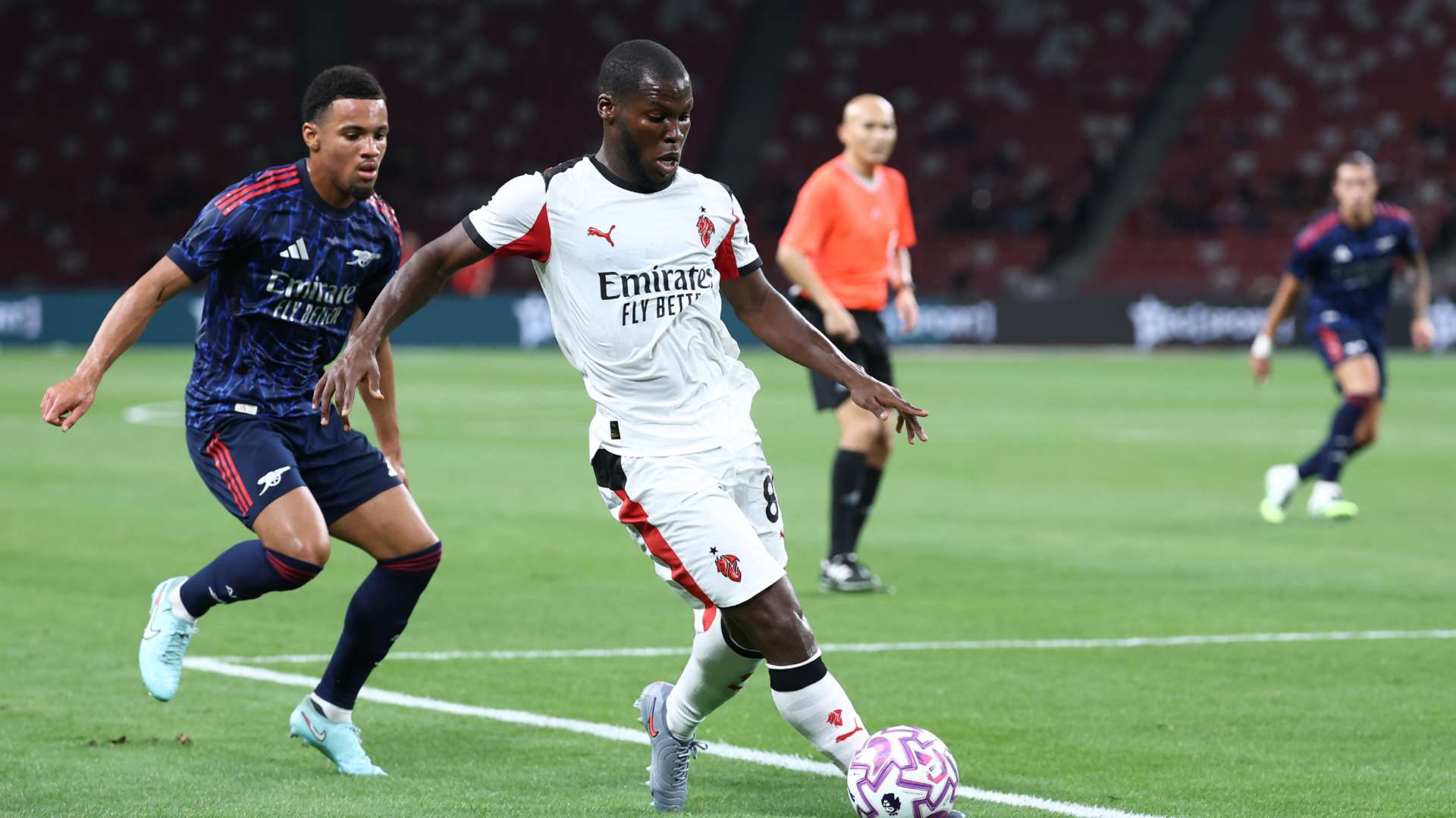 musah arsenal milan estate 2025