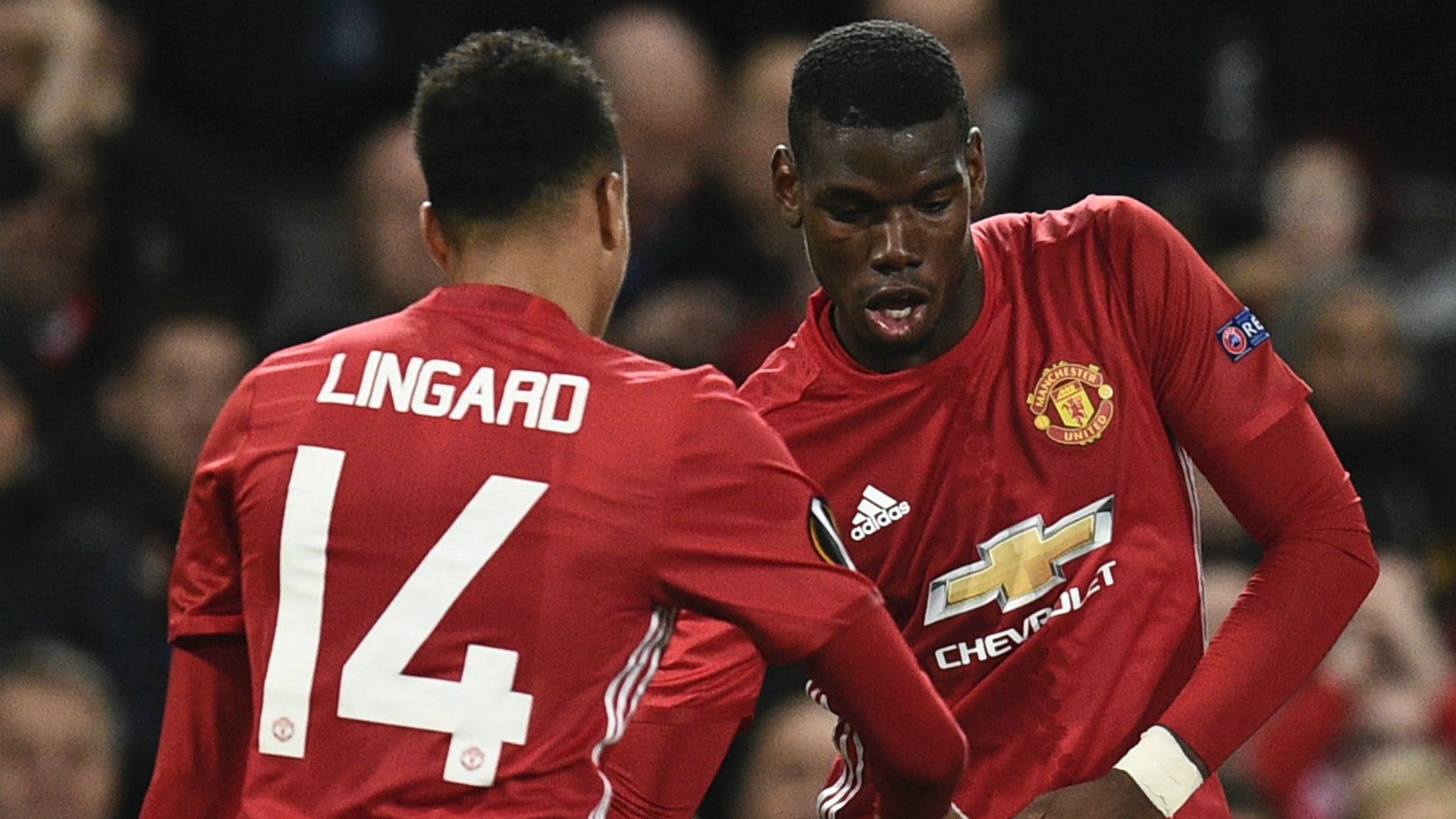 Paul Pogba Manchester United Europa League