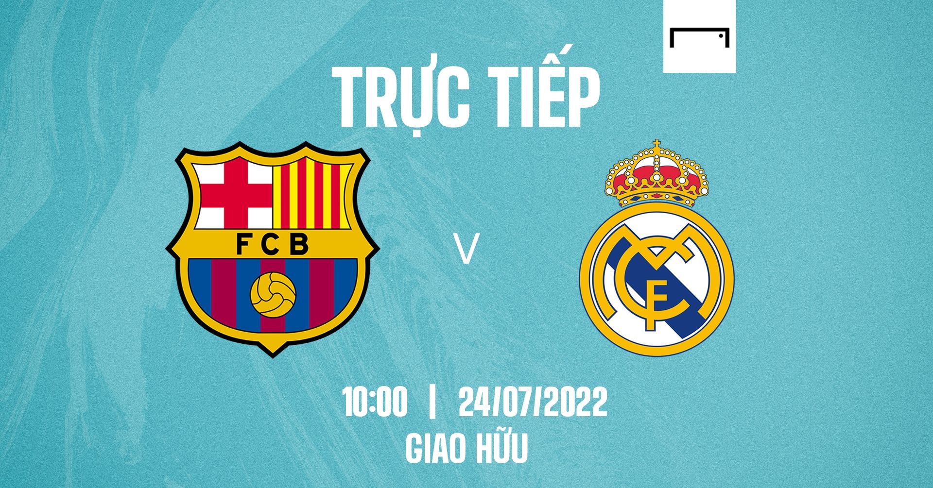 Live Barcelona vs Real Madrid Friendly Match GFX