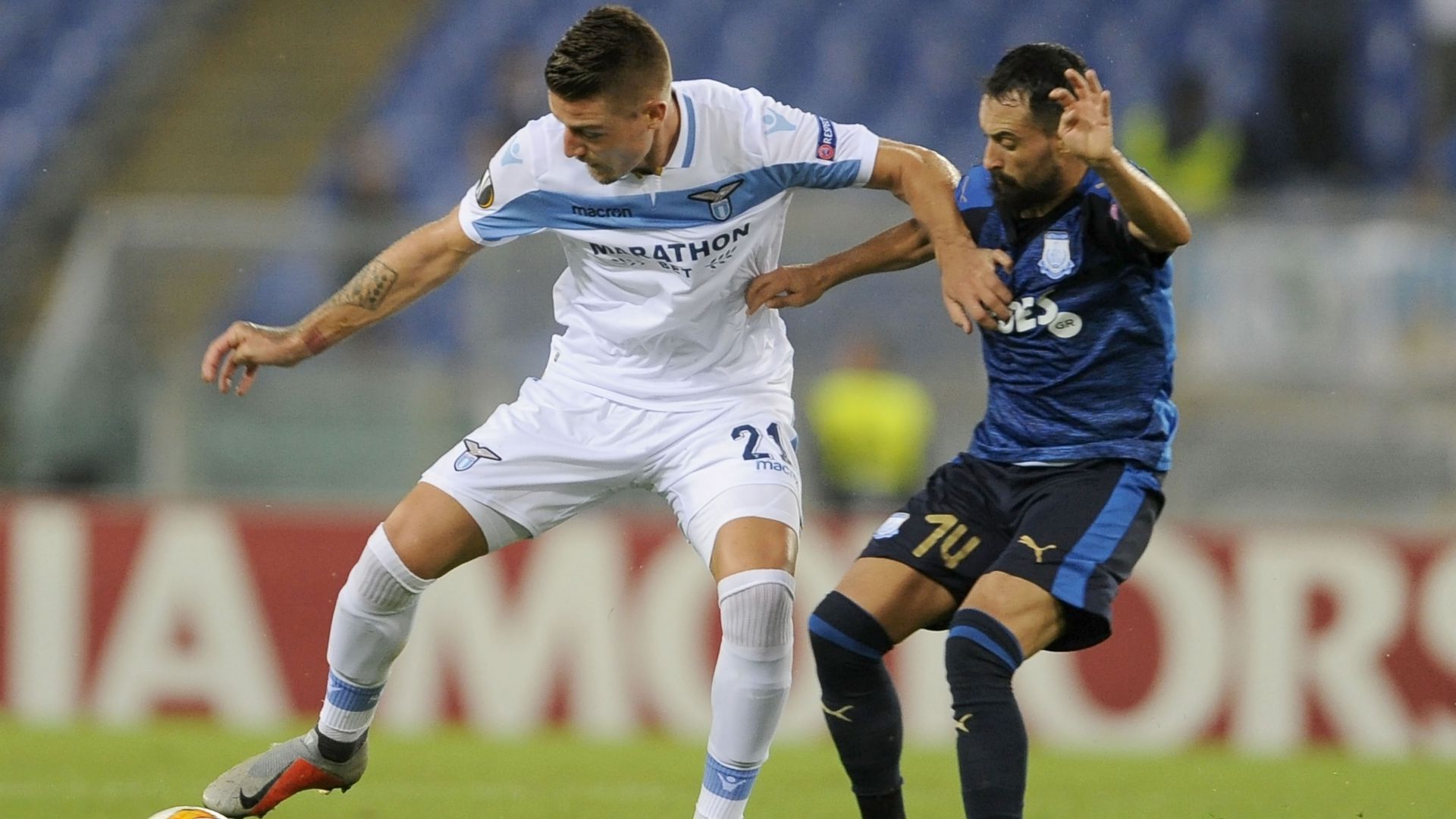 Sergej Milinkovic-Savic Lazio Apollon