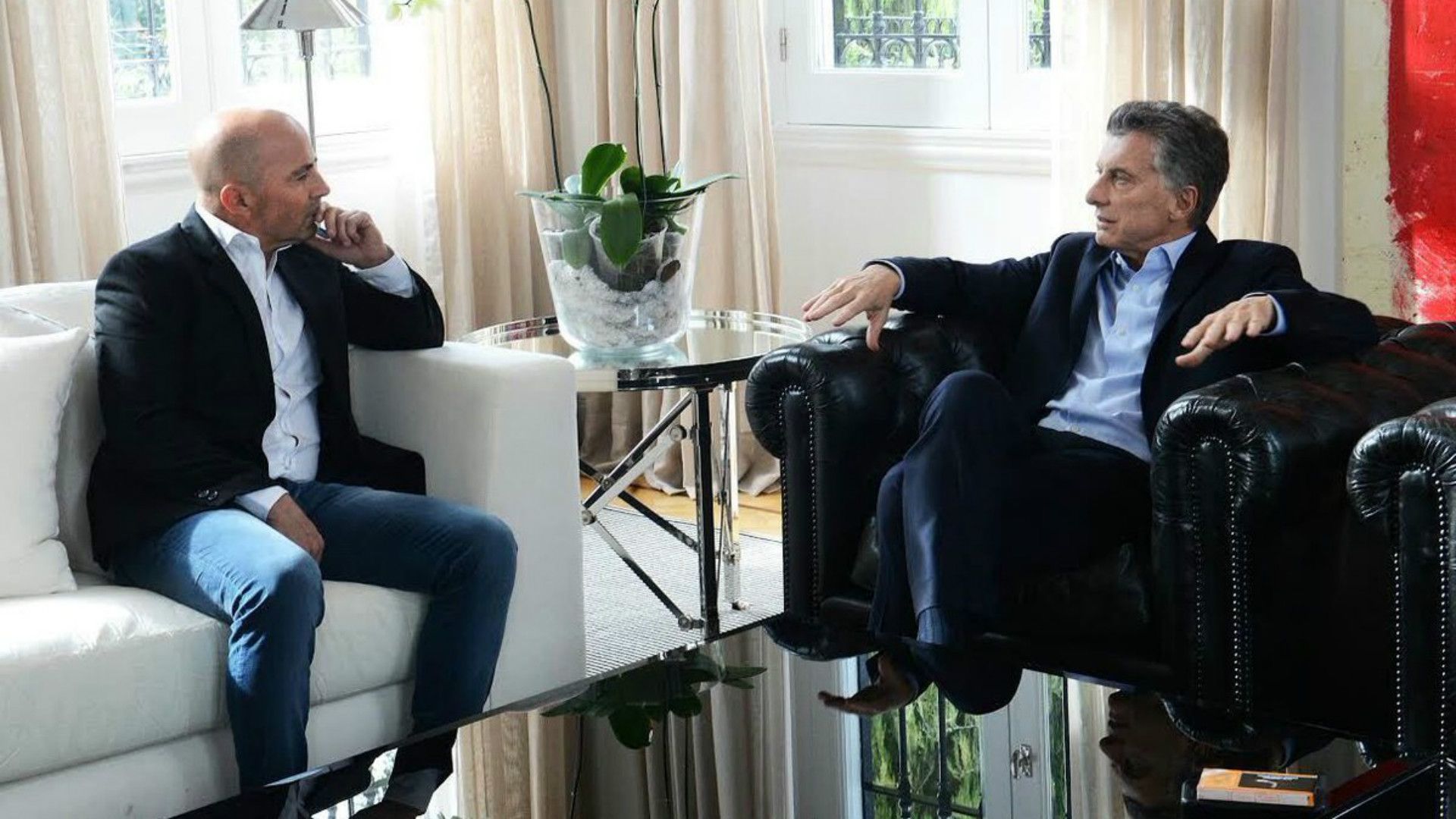 Jorge Sampaoli Mauricio Macri 16062017