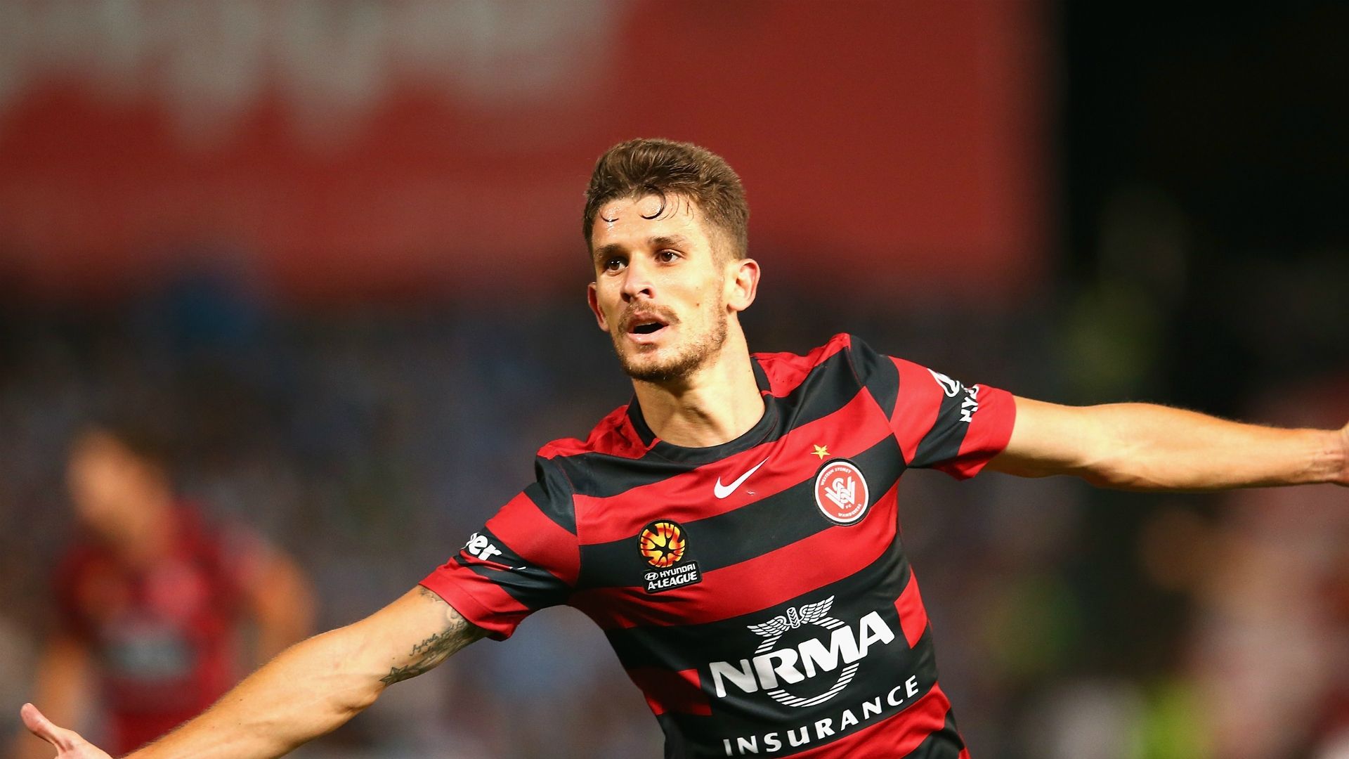 Dario Vidosic Western Sydney Wanderers v Sydney FC A-League 16012016