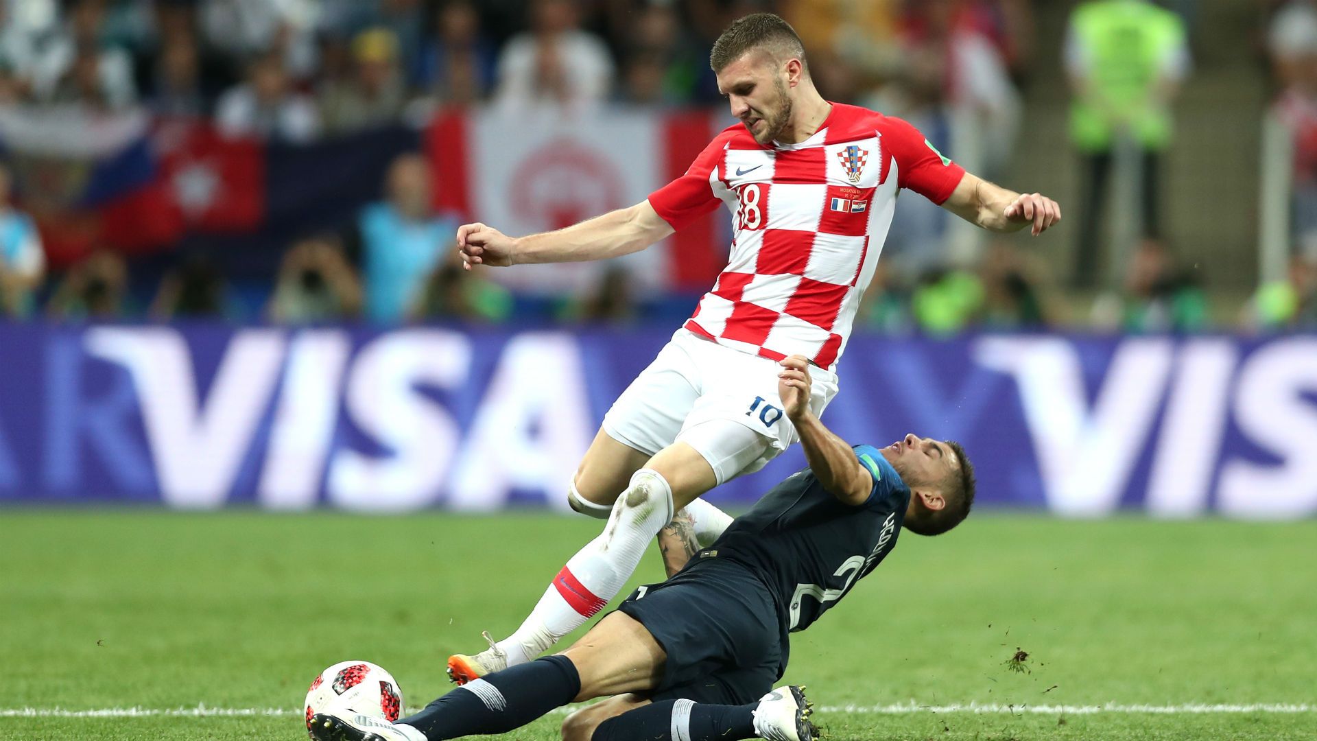france croatia - ante rebic lucas hernandez - world cup final - 15072018