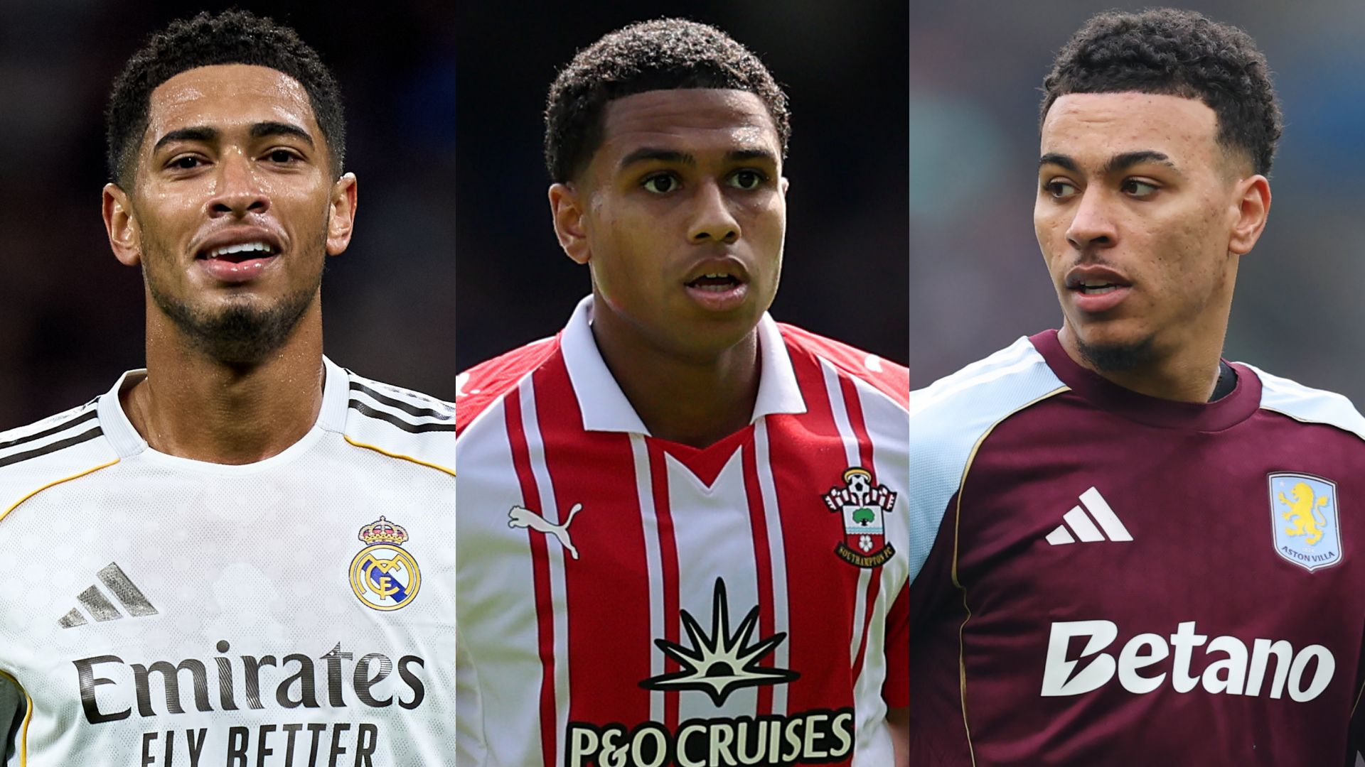 Shea Charles Jude Bellingham Morgan Rogers 2025-26