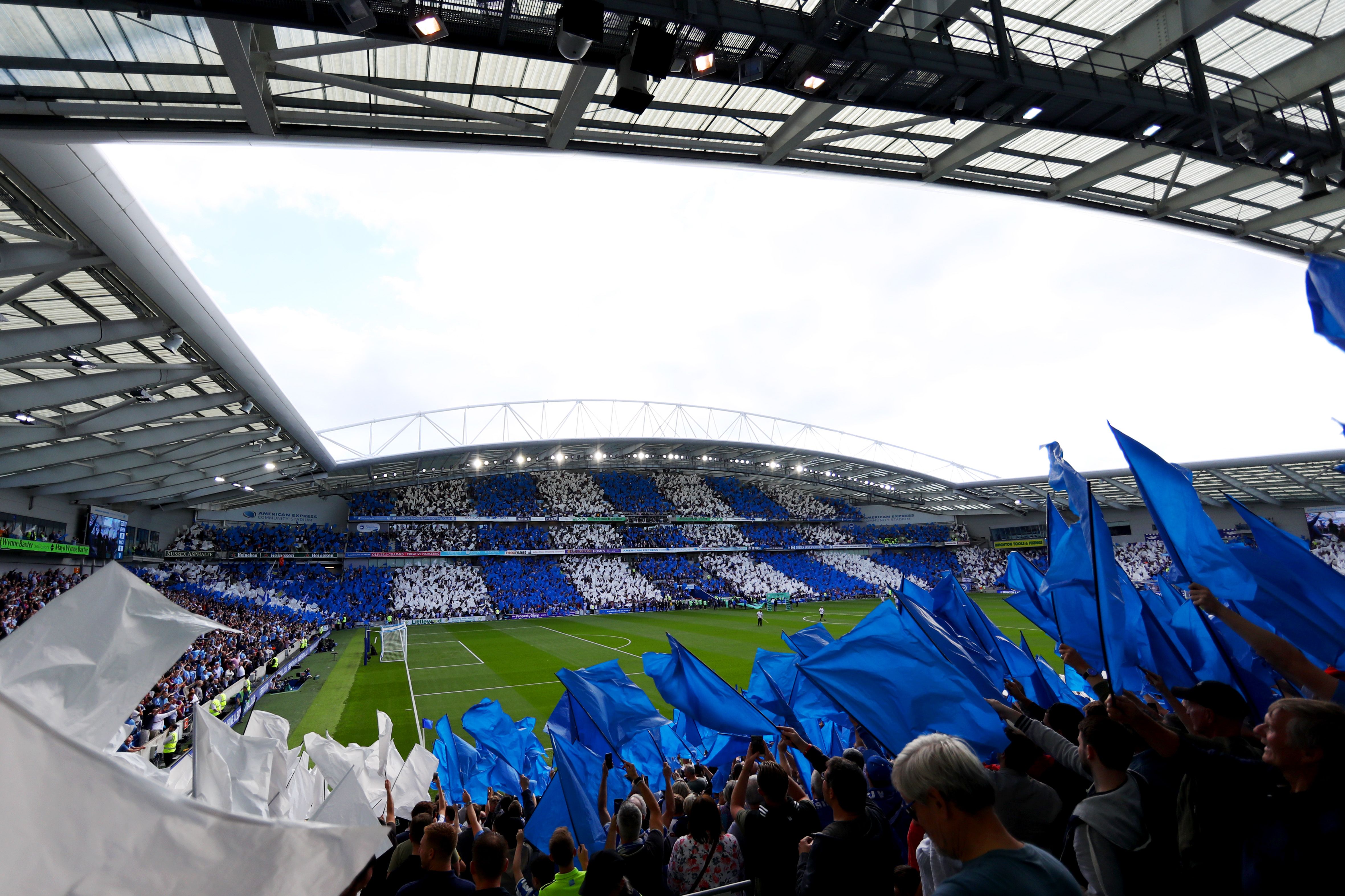 Brighton and Hove Albion v Manchester City - Premier League
