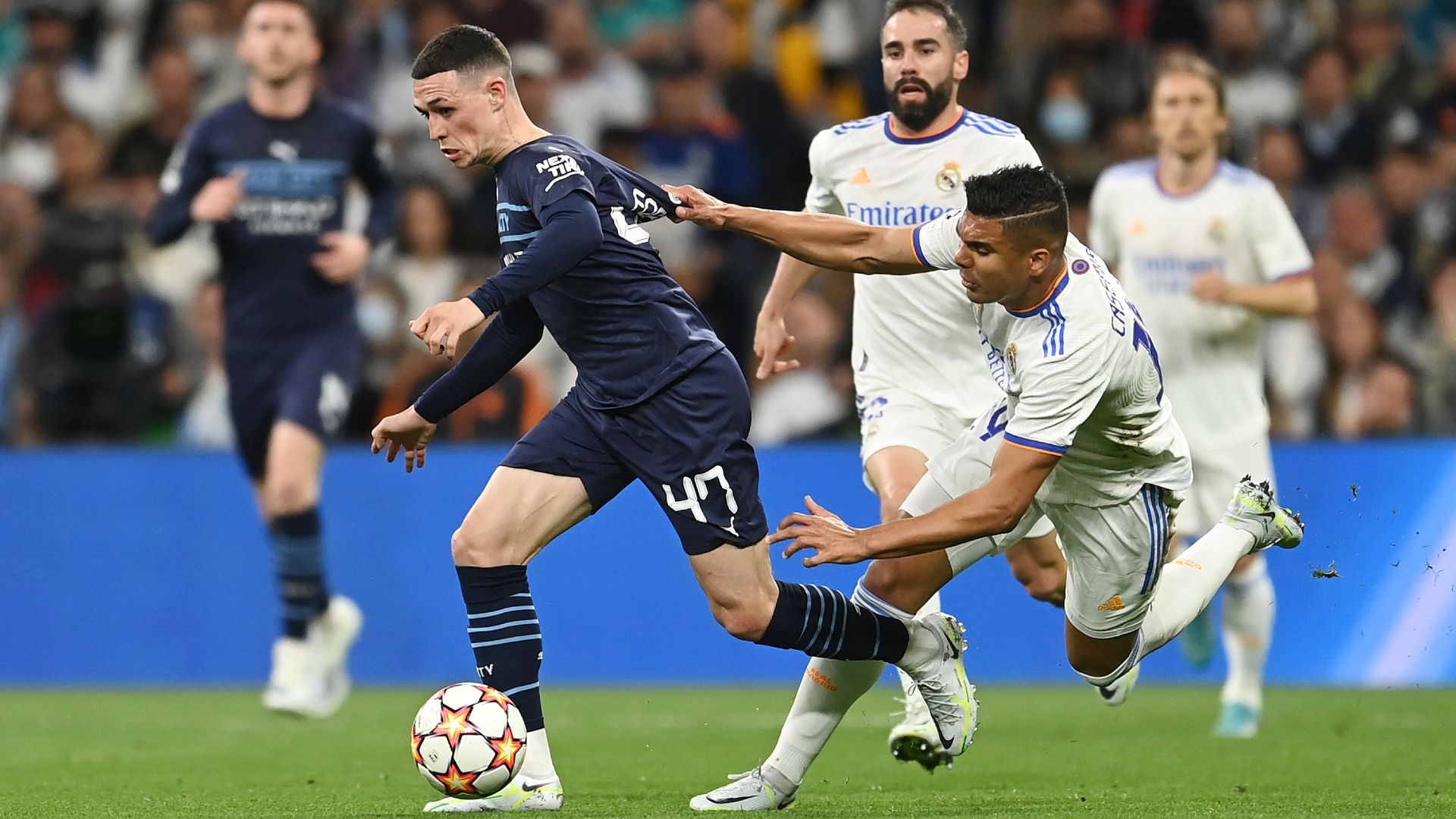 Casemiro Foden Manchester City Real Madrid.