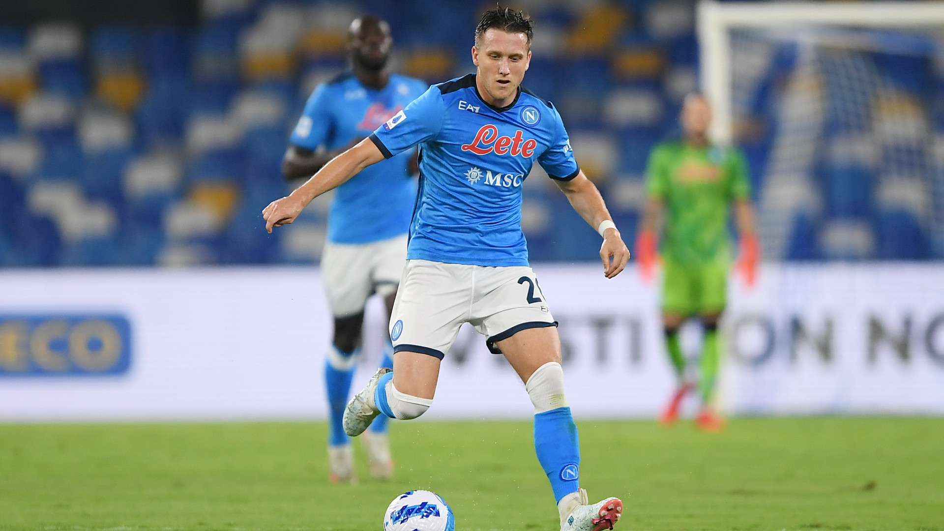 Piotr Zielinski Napoli Cagliari Serie A