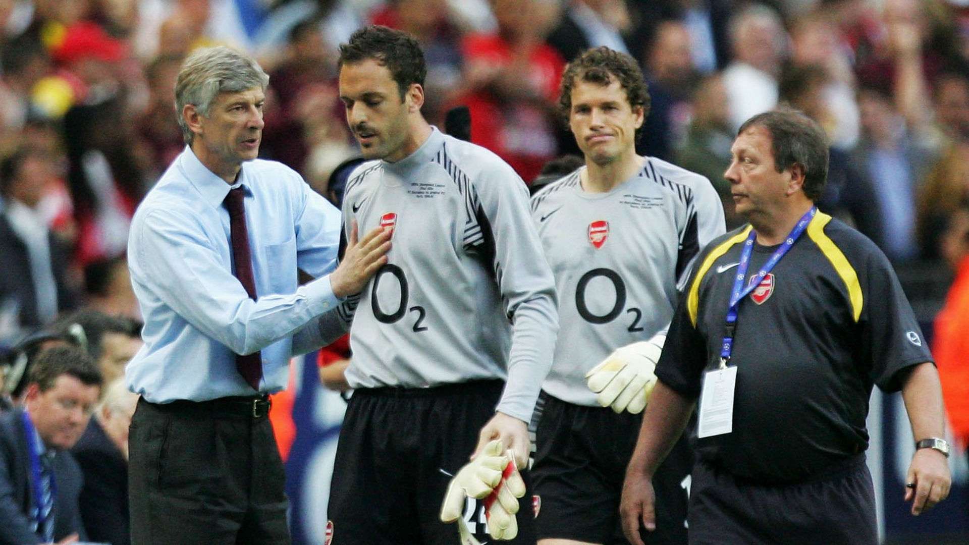 Manuel Almunia, Arsene Wenger, Jens Lehmann, Arsenal