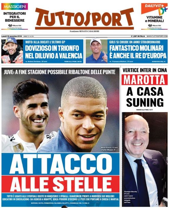 Tuttosport cover