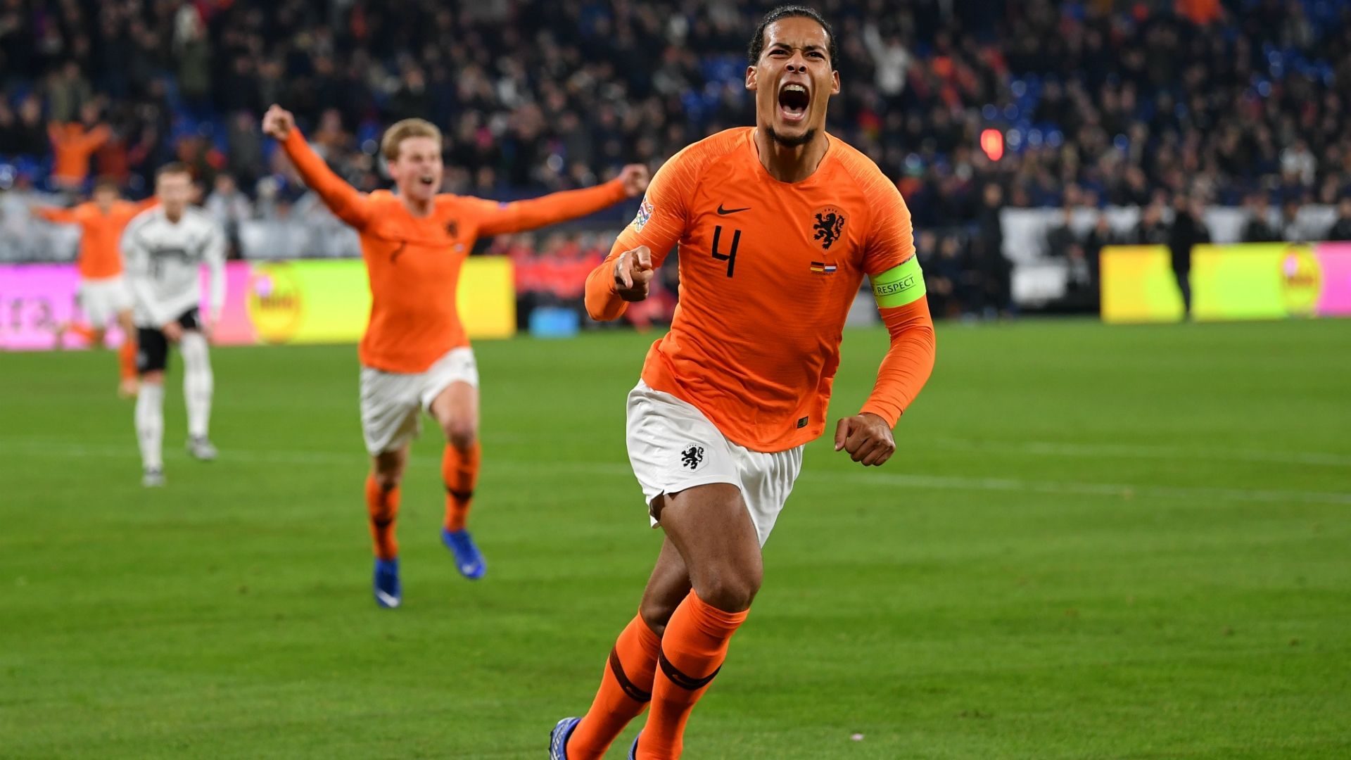 Virgil van Dijk Germany - Netherlands Nations League 11192018
