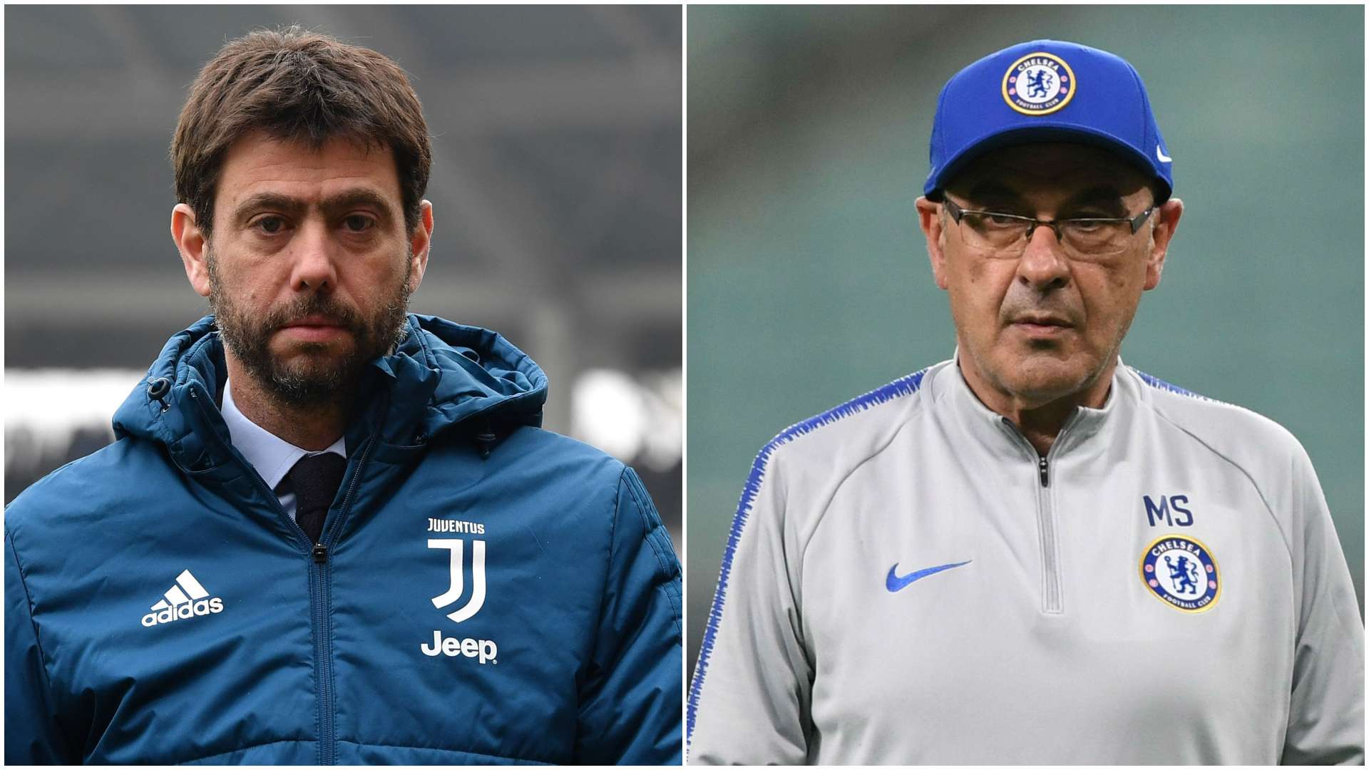 Agnelli Sarri Juventus