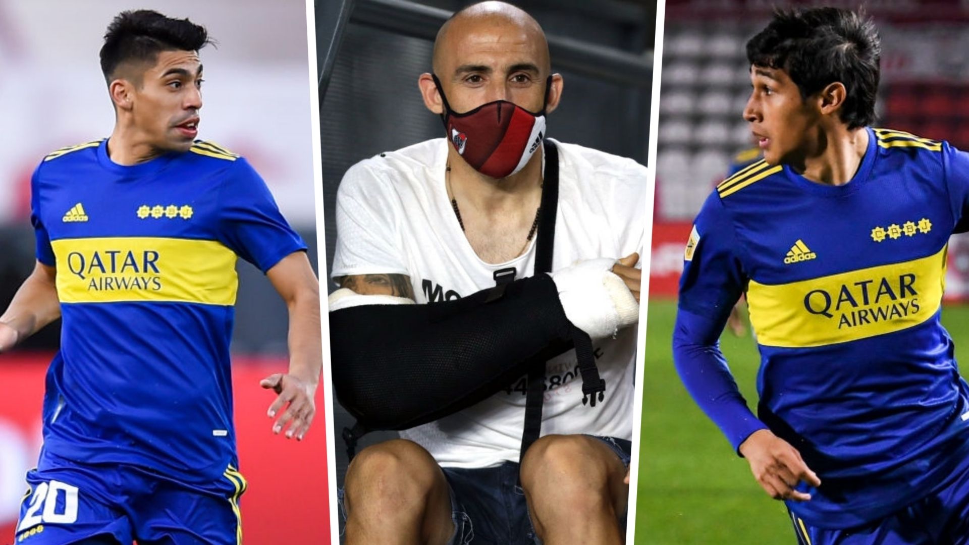 Los jugadores que se pierden en River vs Boca de la Fecha 14 del Torneo LPF 2021
