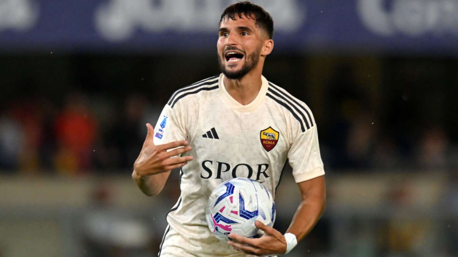 Aouar Verona Roma Serie A 2023_2024