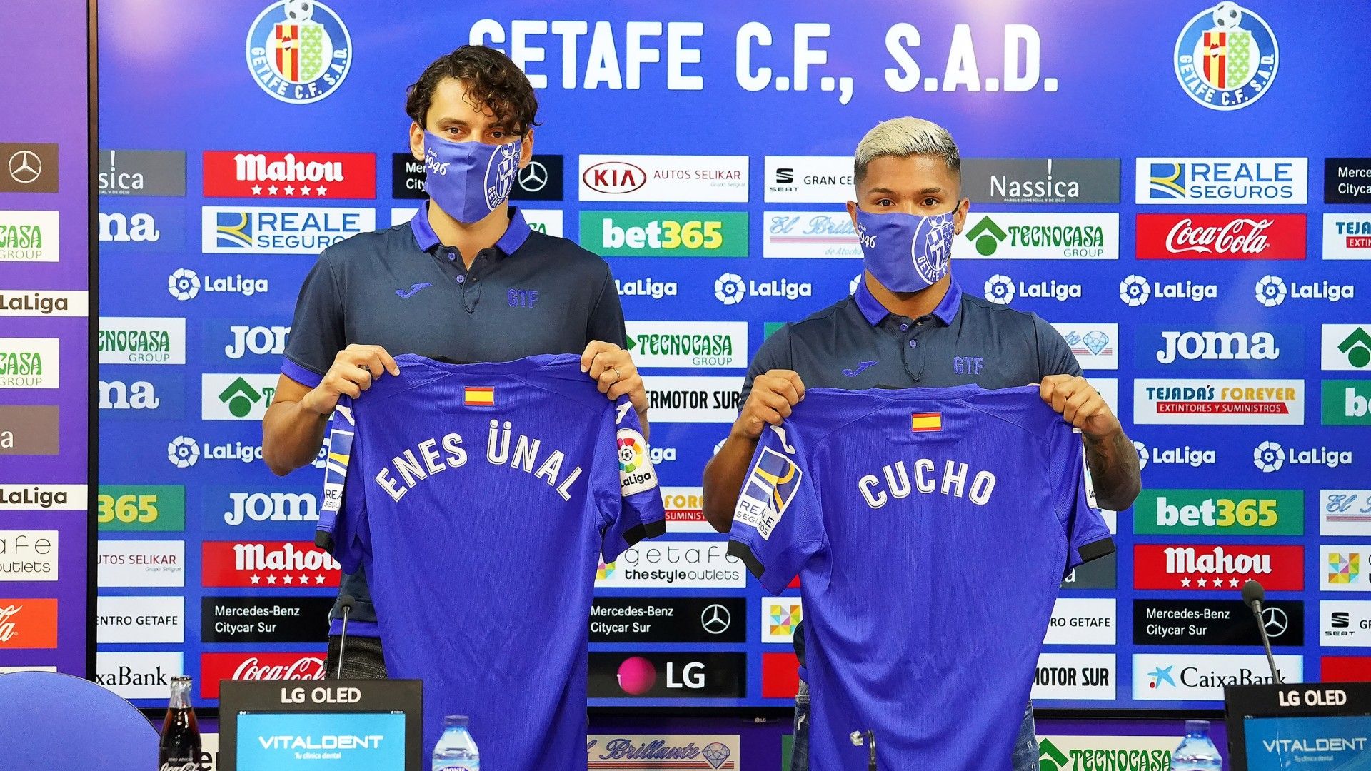 Enes Unal presentation Getafe