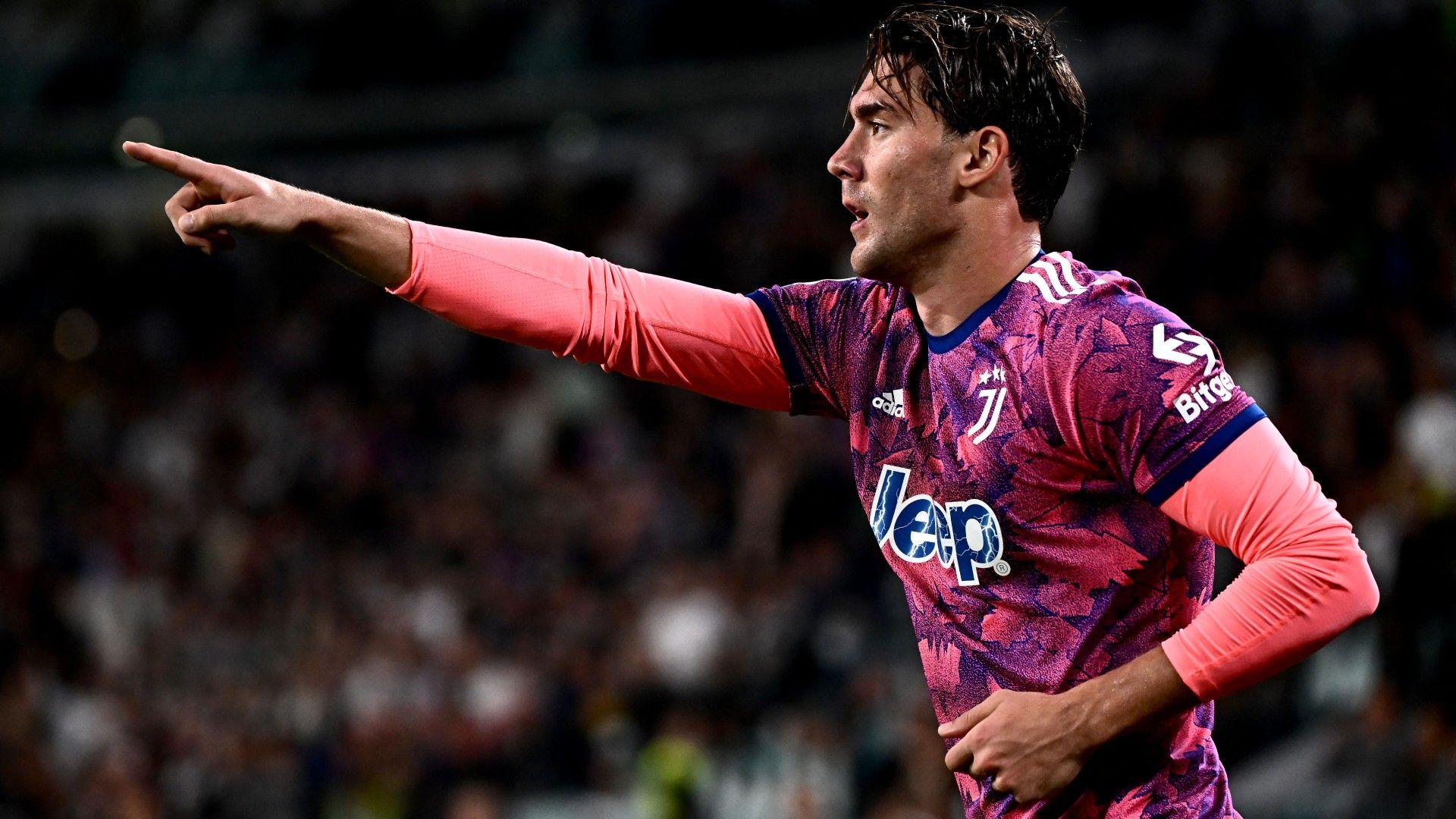 Vlahovic Juventus Bologna Serie A