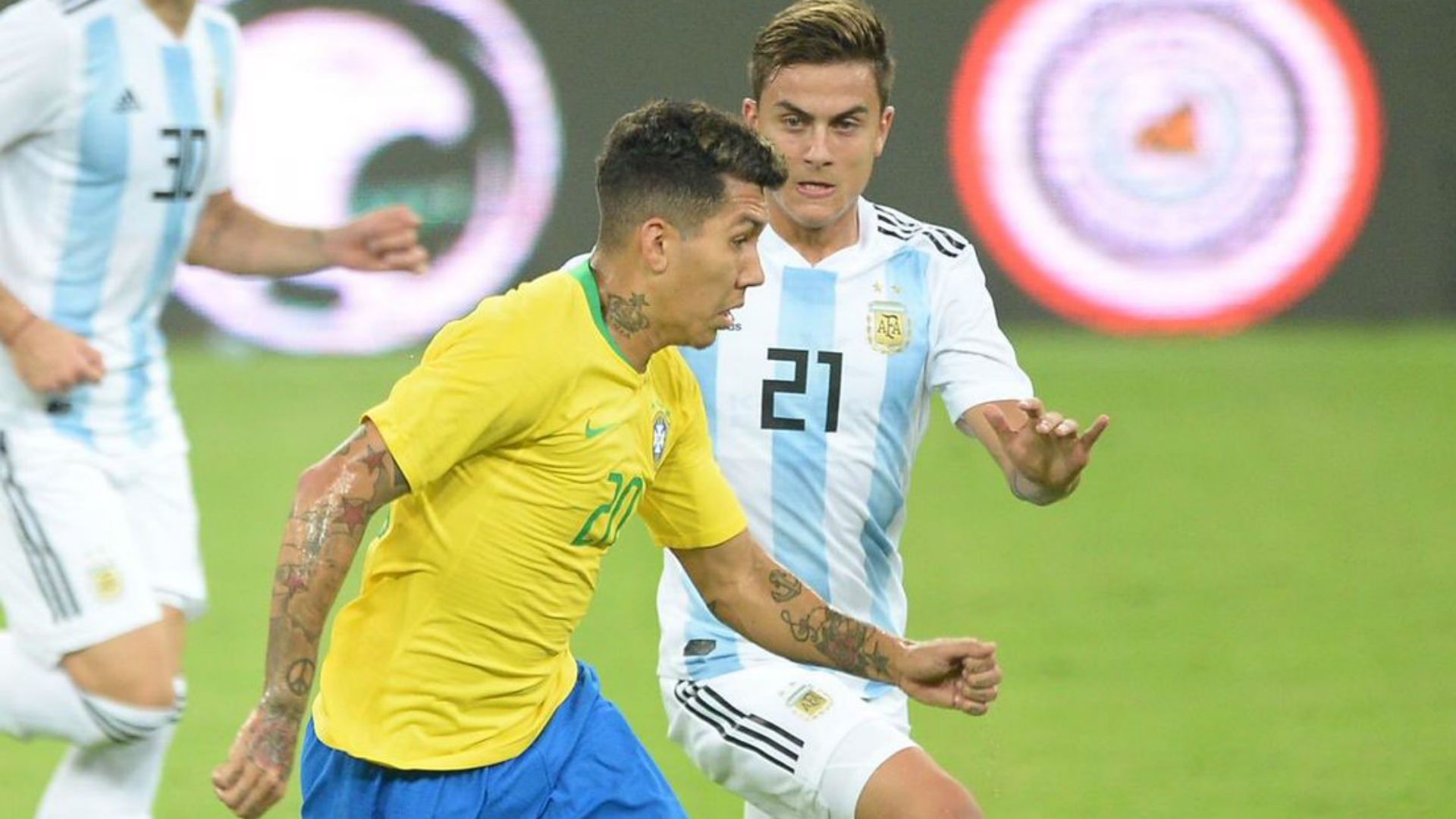 Dybala Argentina Brasil Amistoso internacional 16102018