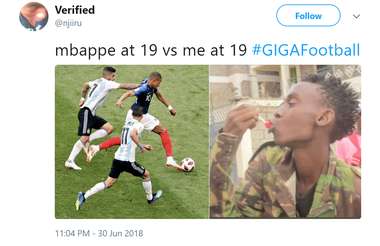 Reactions Mbappe France Argentina