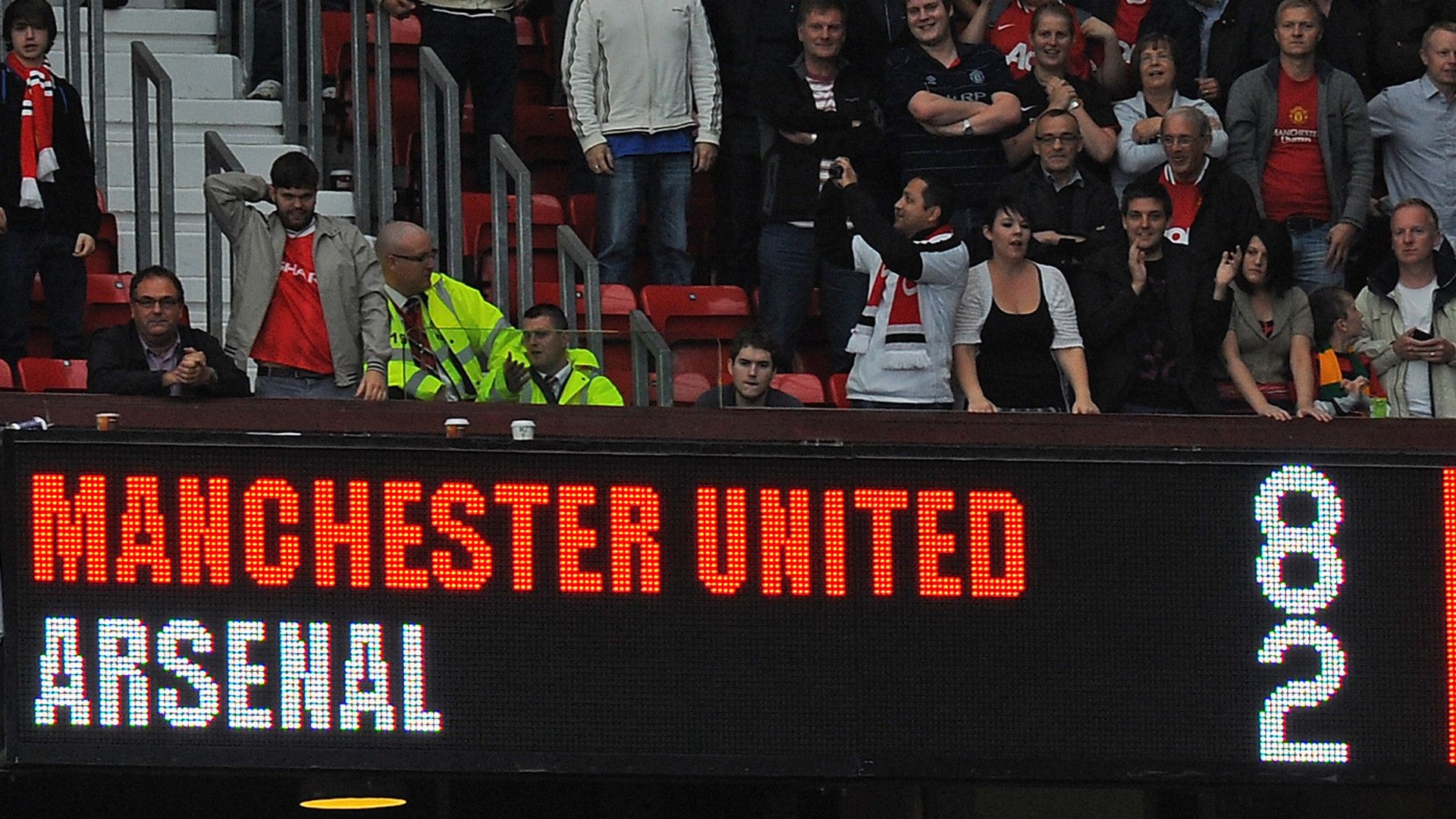 Manchester United 8-2 Arsenal | Premier League | Old Trafford