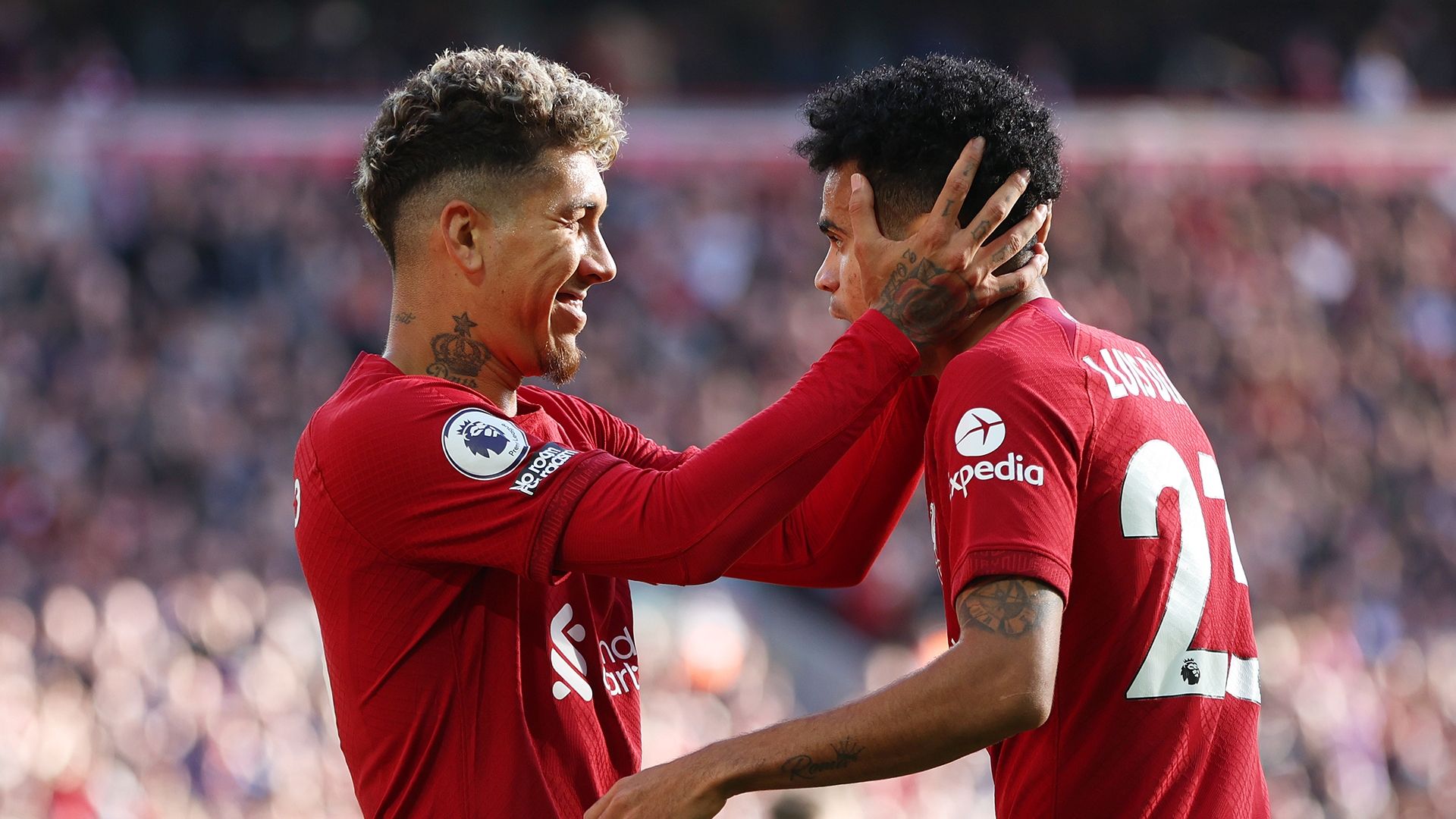 Roberto Firmino Luis Diaz Liverpool 2022-23