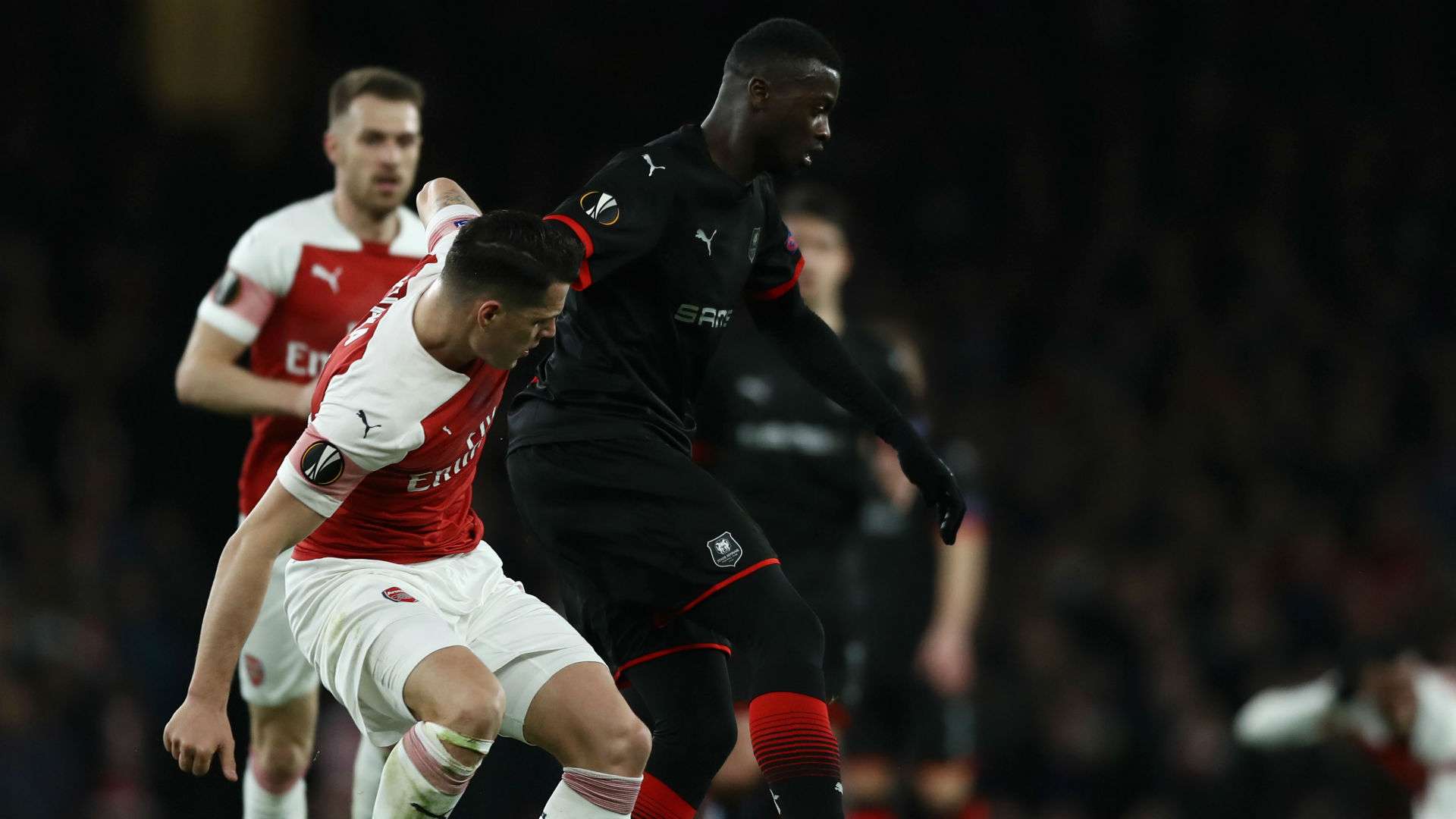 Mbaye Niang Arsenal Rennes UEFA Europa League 14032019