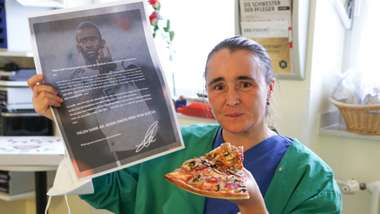 Rudiger pizza hospital