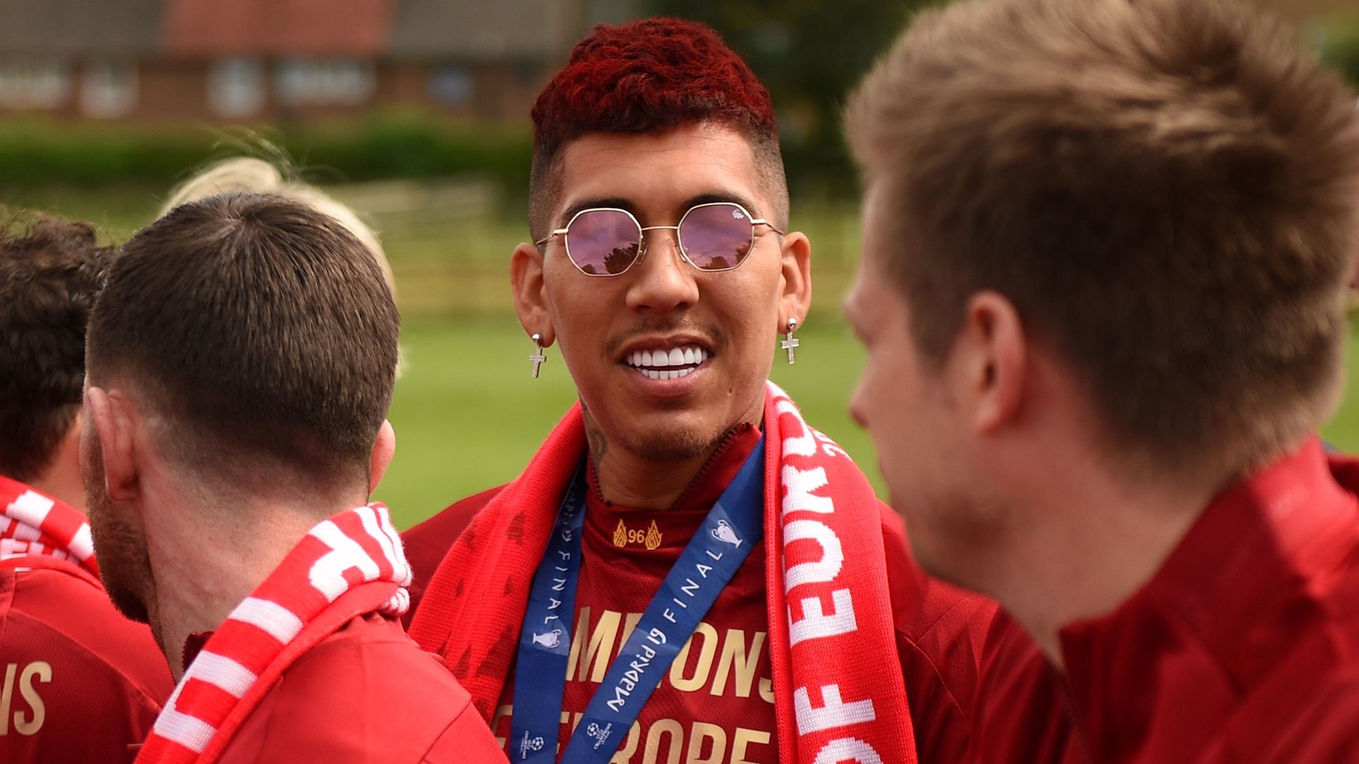 Roberto Firmino FC Liverpool Parade 02062019