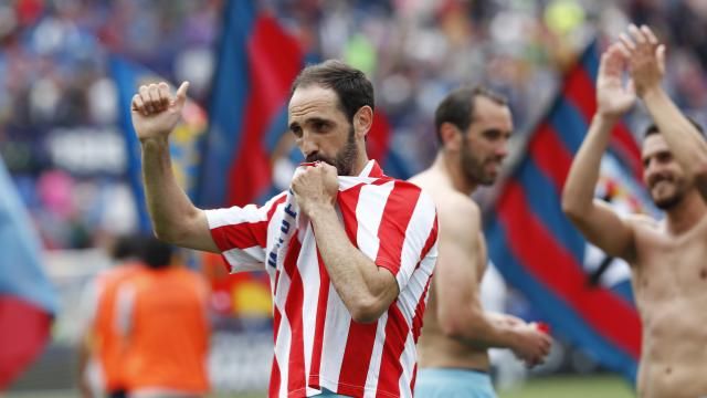 Juanfran Godin Atletico Madrid