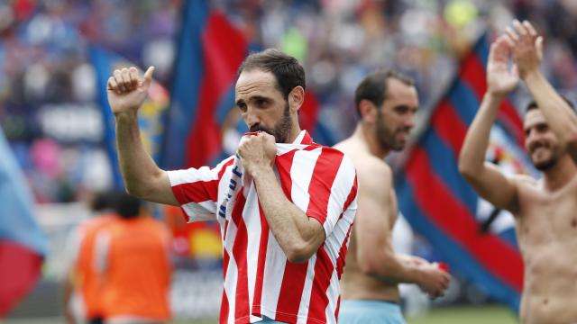 Juanfran Godin Atletico Madrid