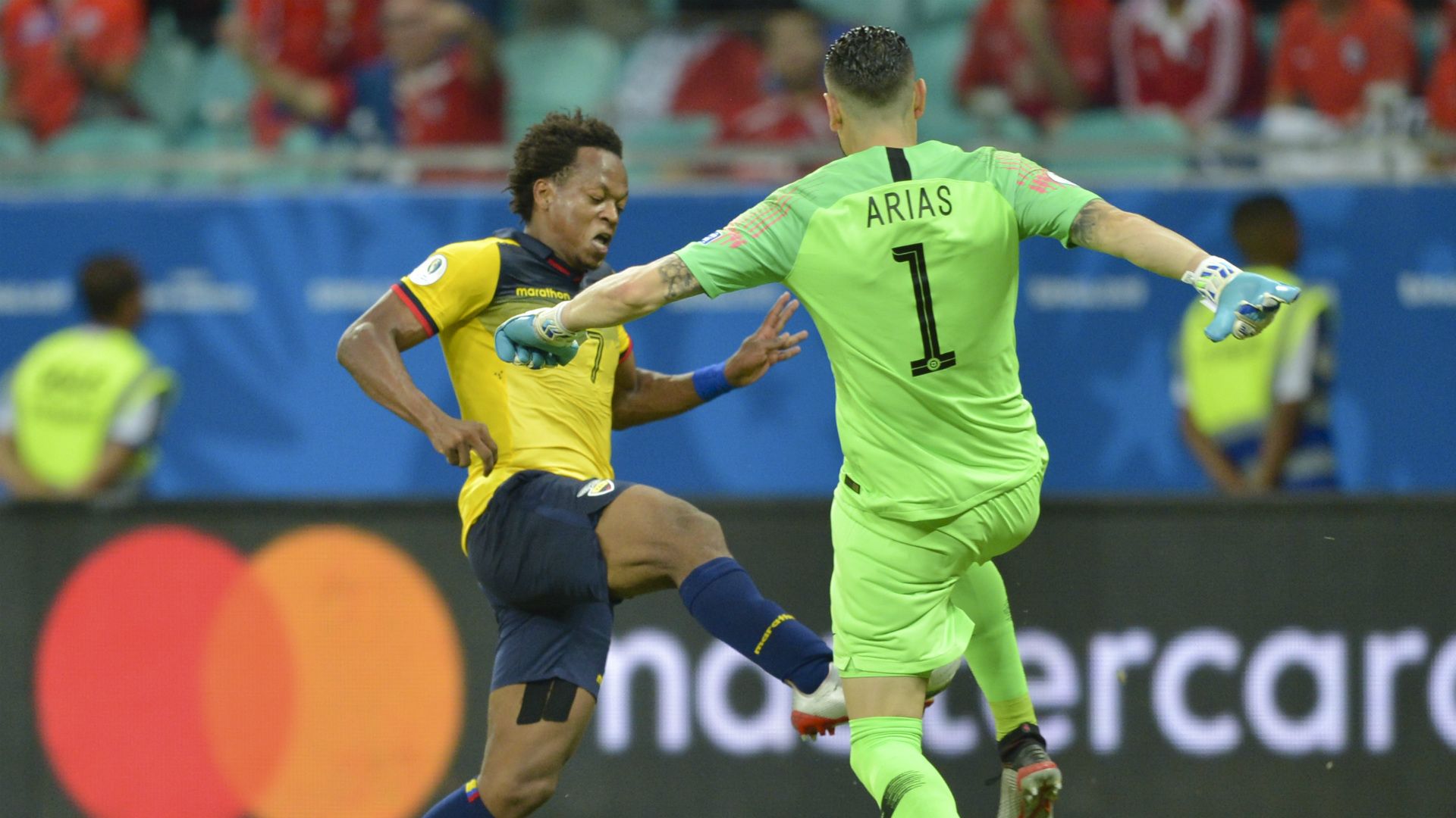 Romario Ibarra Gabriel Arias Chile Ecuador Copa America 21062019