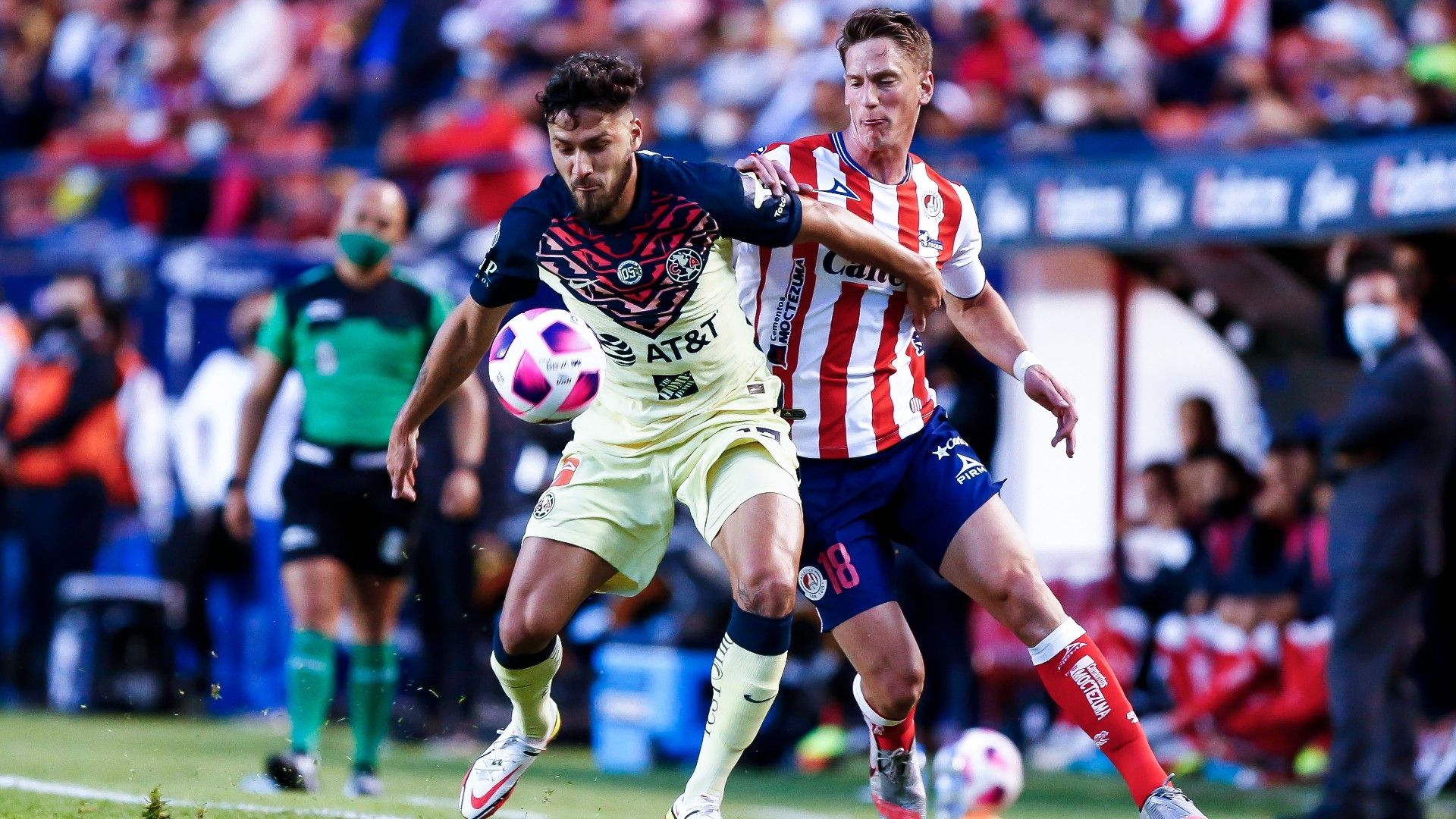Bruno Valdéz Andrés Vombergar San Luis América Apertura 2021
