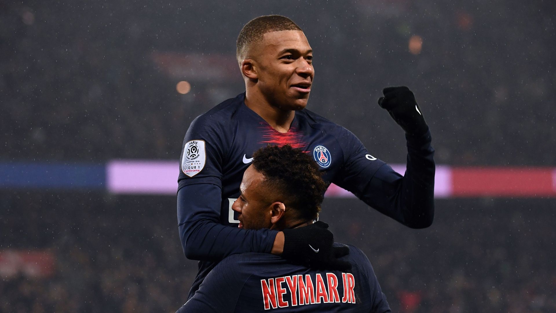 Mbappe Neymar PSG 19012019