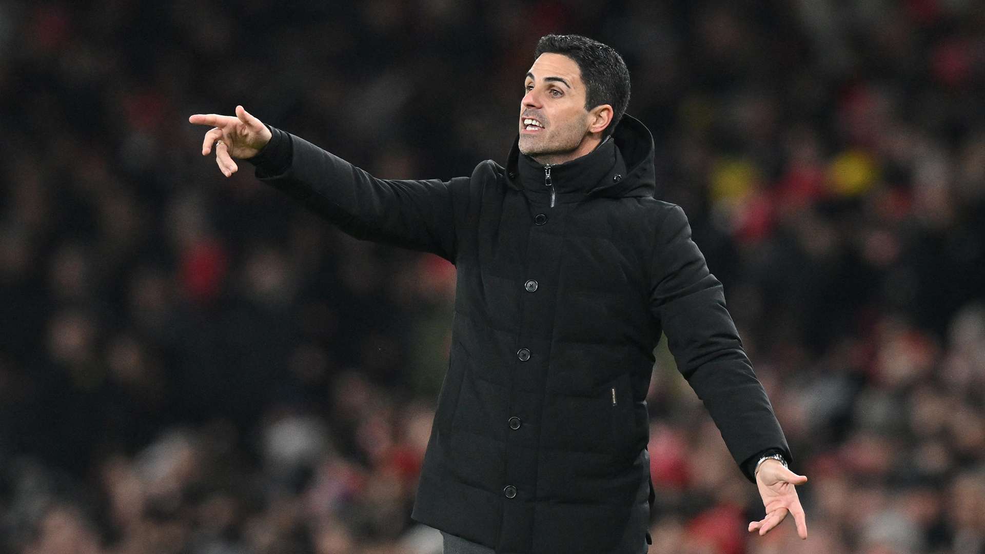 Mikel Arteta Arsenal Man Utd 2022-23