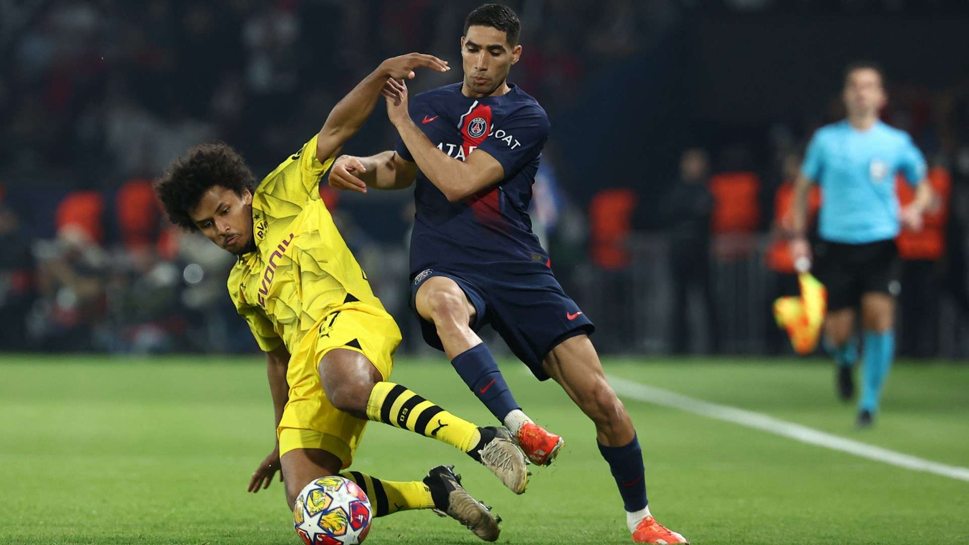 Achraf Hakimi PSG Borussia Dortmund UCL 2024