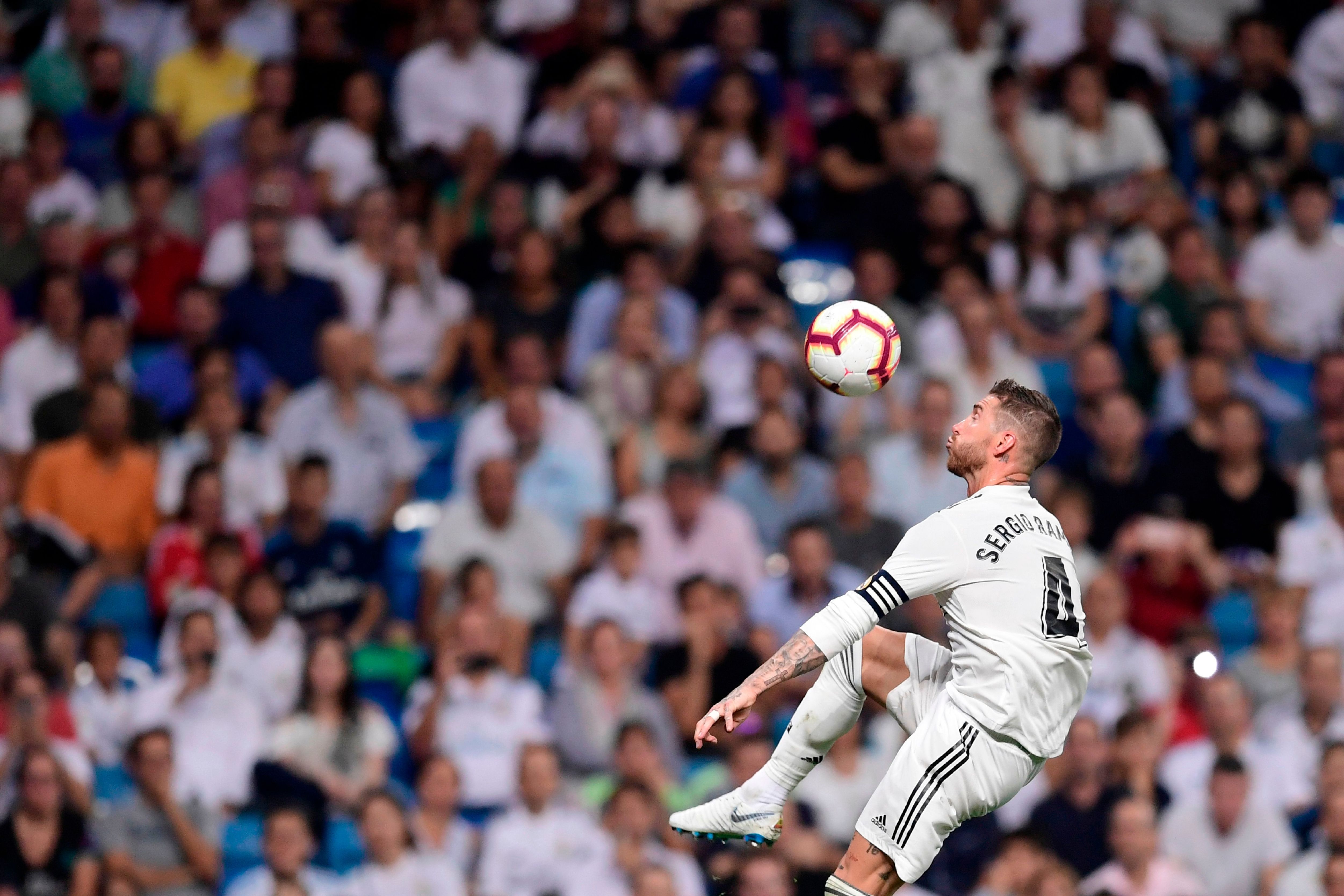 SERGIO RAMOS ESPANYOL REAL MADRID LALIGA