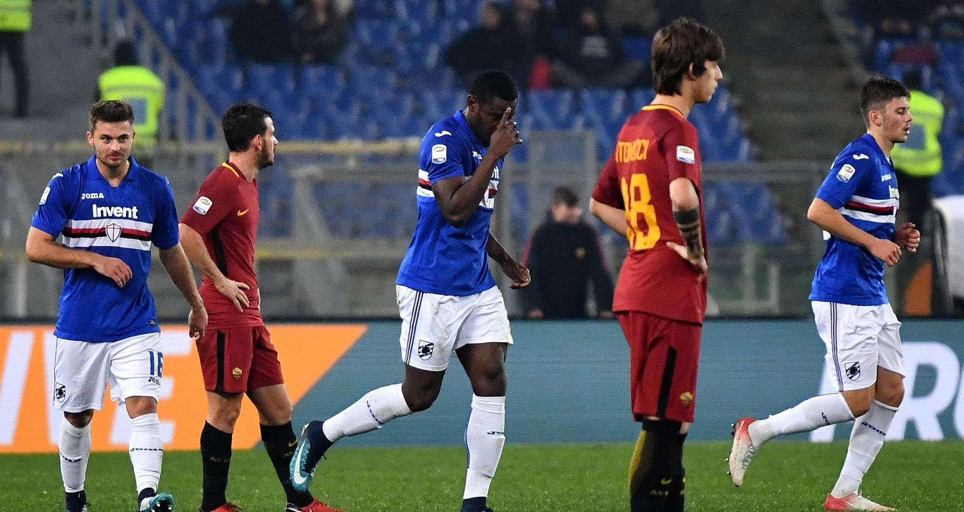 Duvan Zapata Roma Sampdoria Serie A