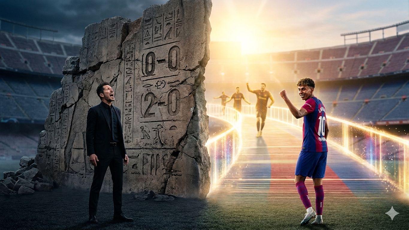 Diego Simeone Lamine Yamal GOAL ONLY