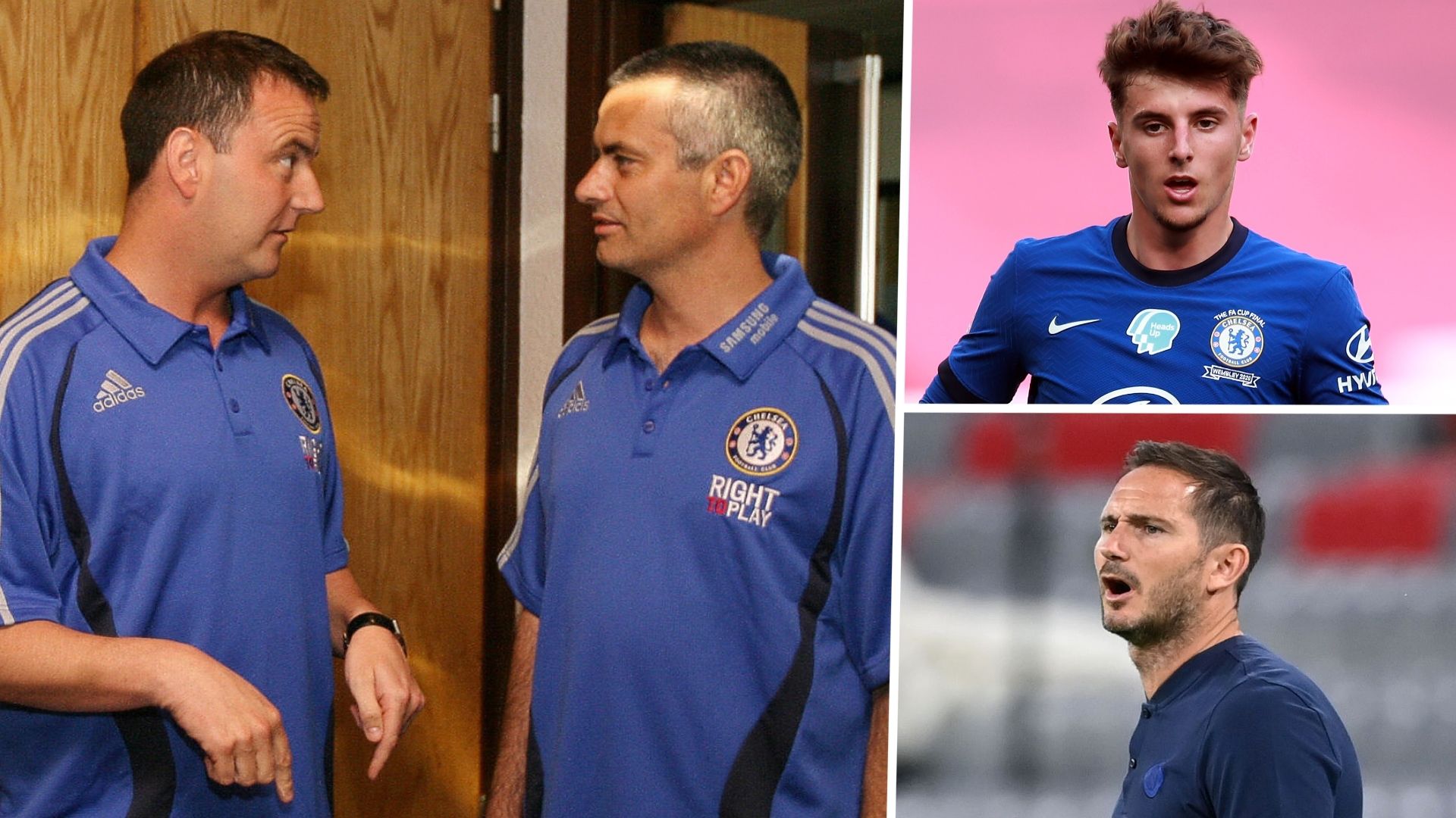 Neil Bath Jose Mourinho Mason Mount Frank Lampard Chelsea GFX