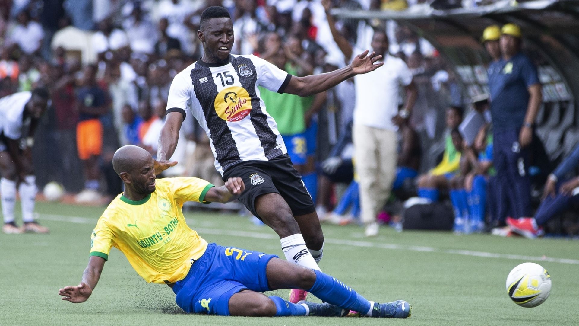Oumar Fofana TP Mazembe Khuliso Mudau Sundowns