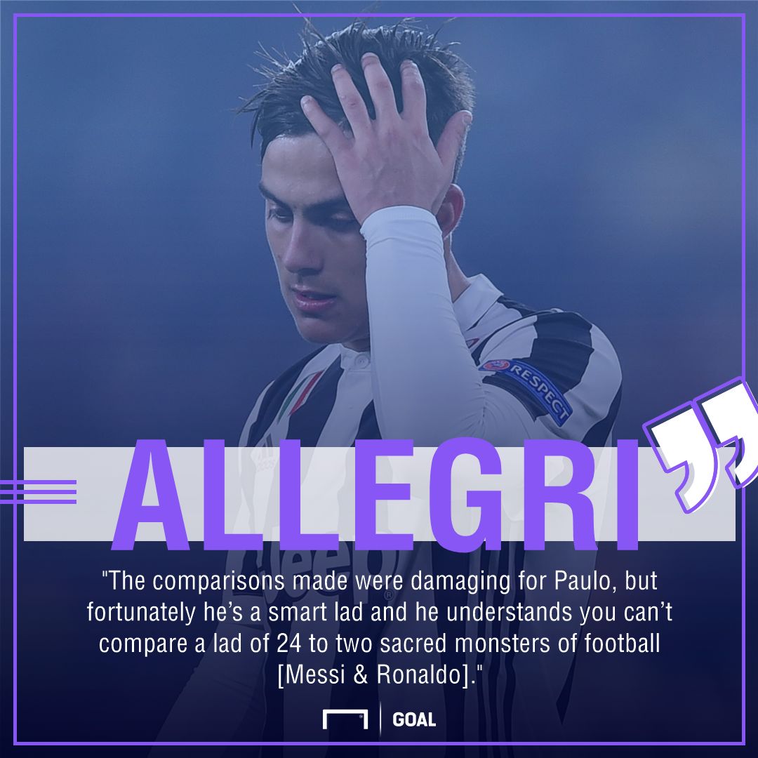 Paulo Dybala damaged Messi Ronald comparisons