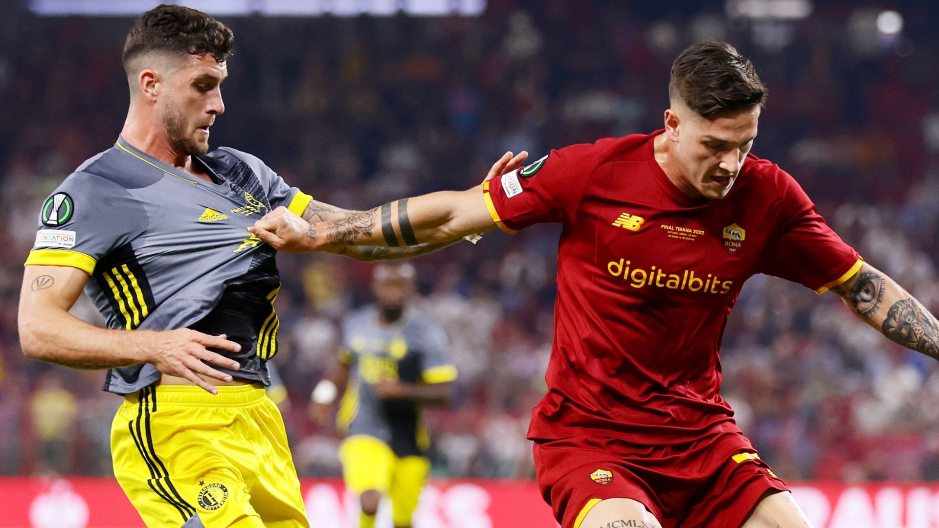 Zaniolo Roma Feyenoord Conference League