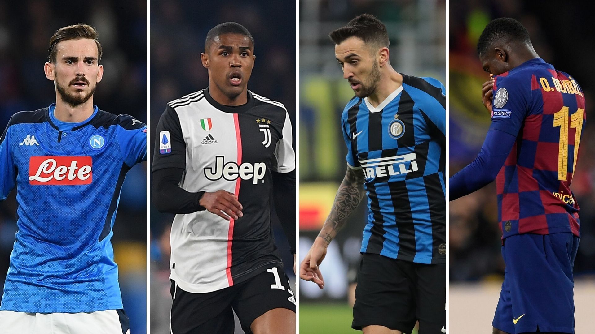 Mercado de fichajes: Fabián, Douglas Costa, Vecino y Dembélé