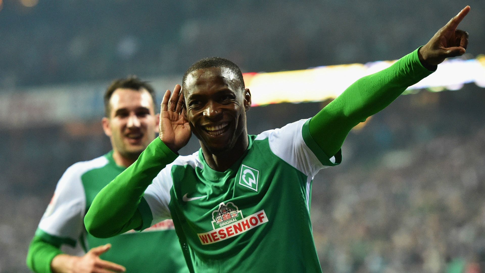 ANTHONY UJAH WERDER BREMEN GERMAN BUNDESLIGA 02052016