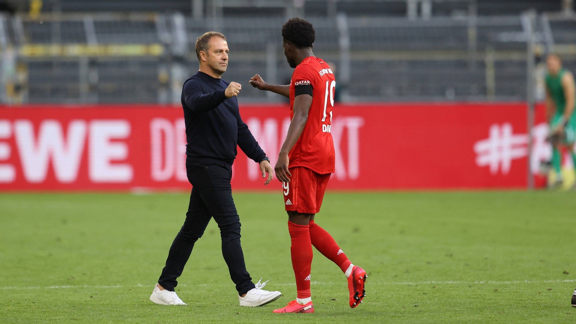 ***GER ONLY*** Hansi Flick Alphonso Davies