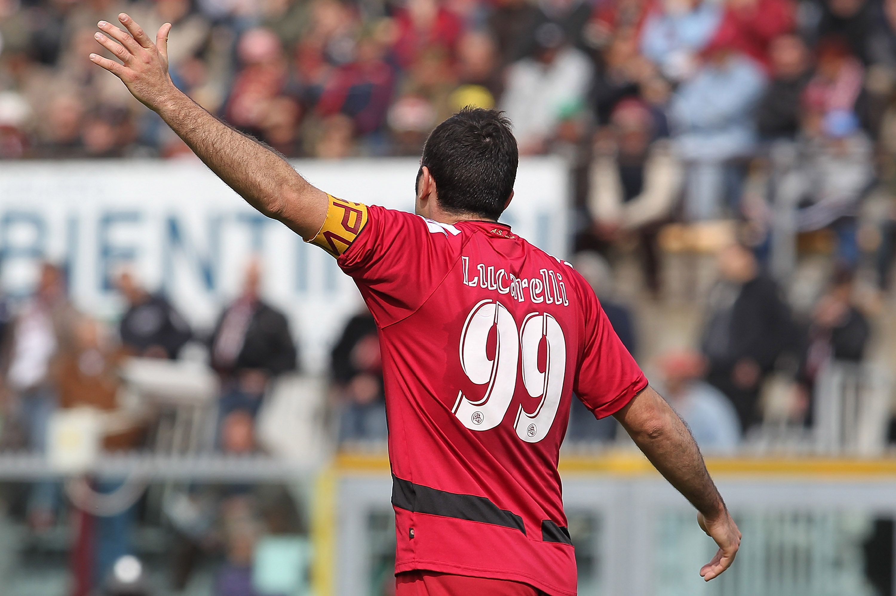Cristiano Lucarelli of AS Livorno