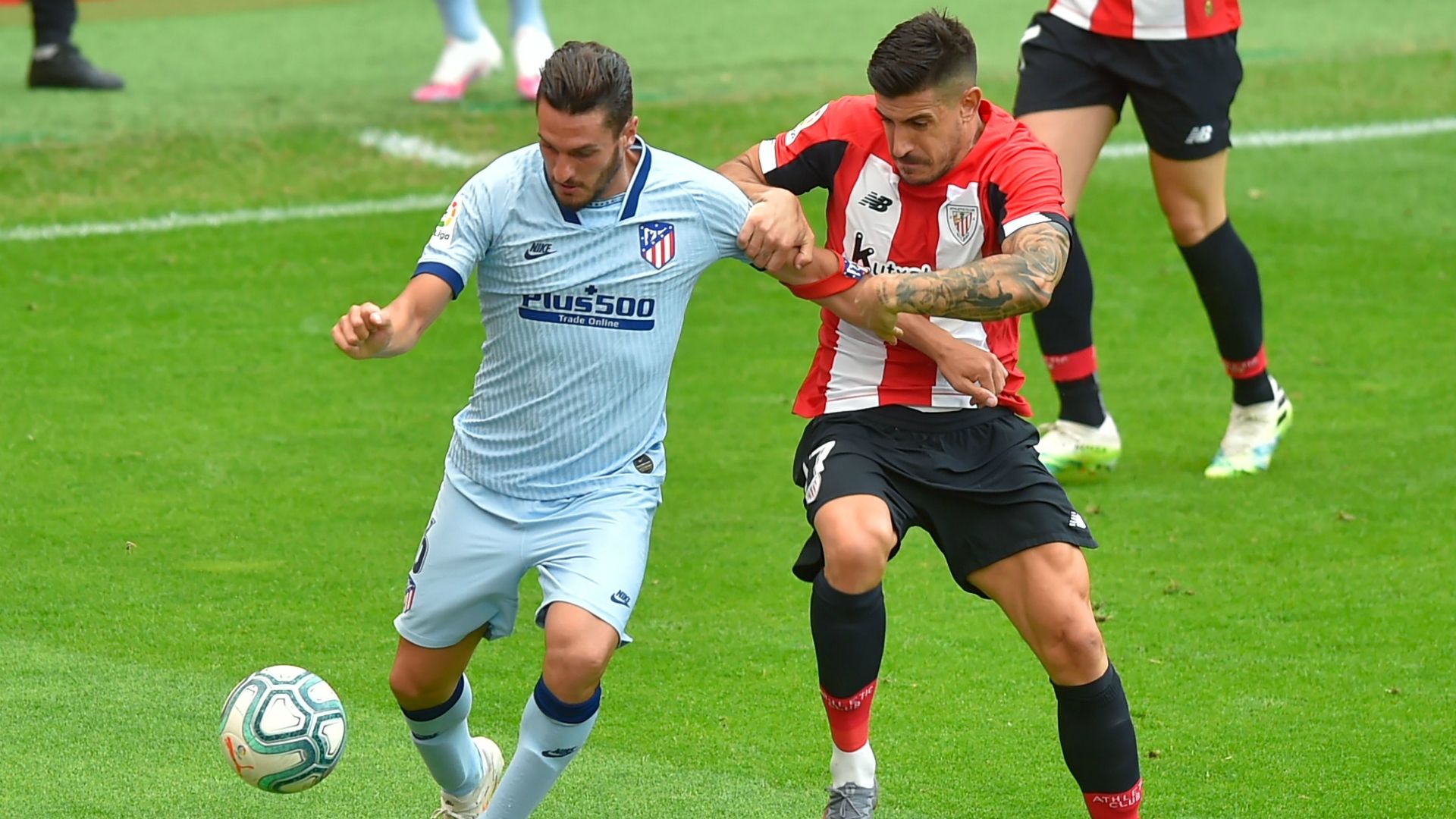 Koke Yuri Athletic Atletico de Madrid La Liga