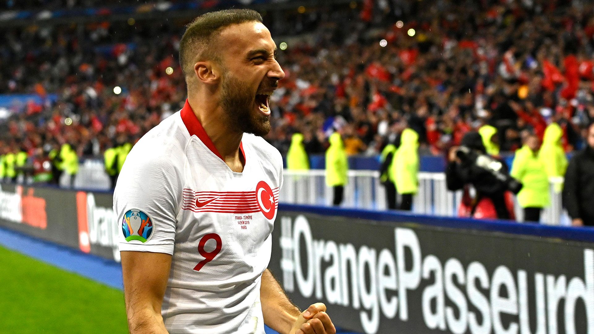 Cenk Tosun Milli Takım Gol Sevinci 2019
