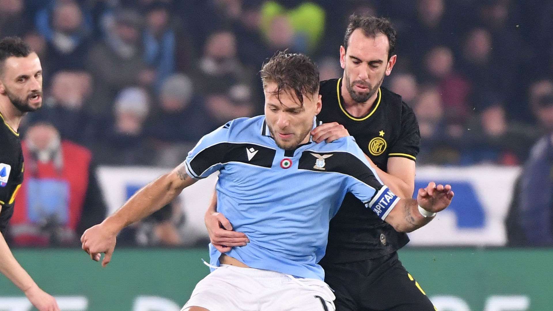 Immobile Godin Lazio Inter