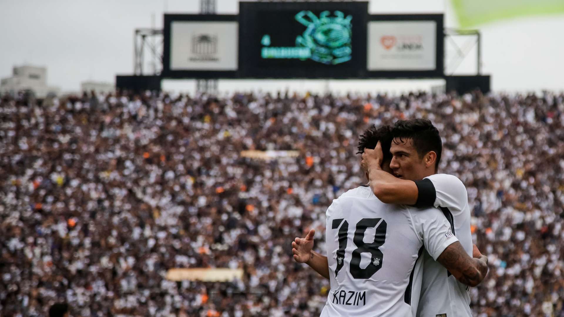 Balbuena e Kazim - Corinthians x São Paulo - Pacaembu - 27/01/2018