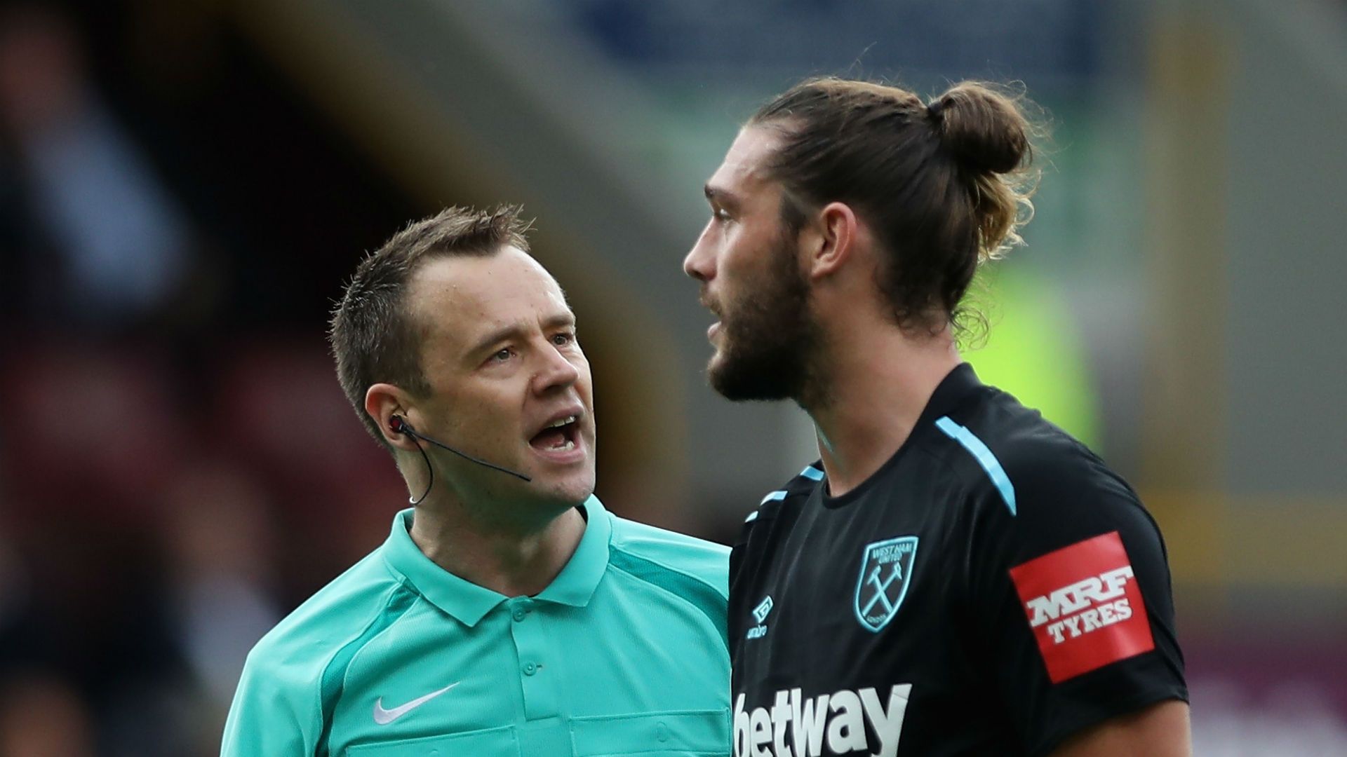 Andy Carroll West Ham 14102017
